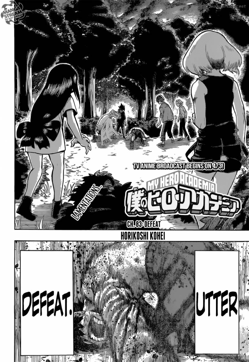 Read MY HERO ACADEMIA EN Manga Online