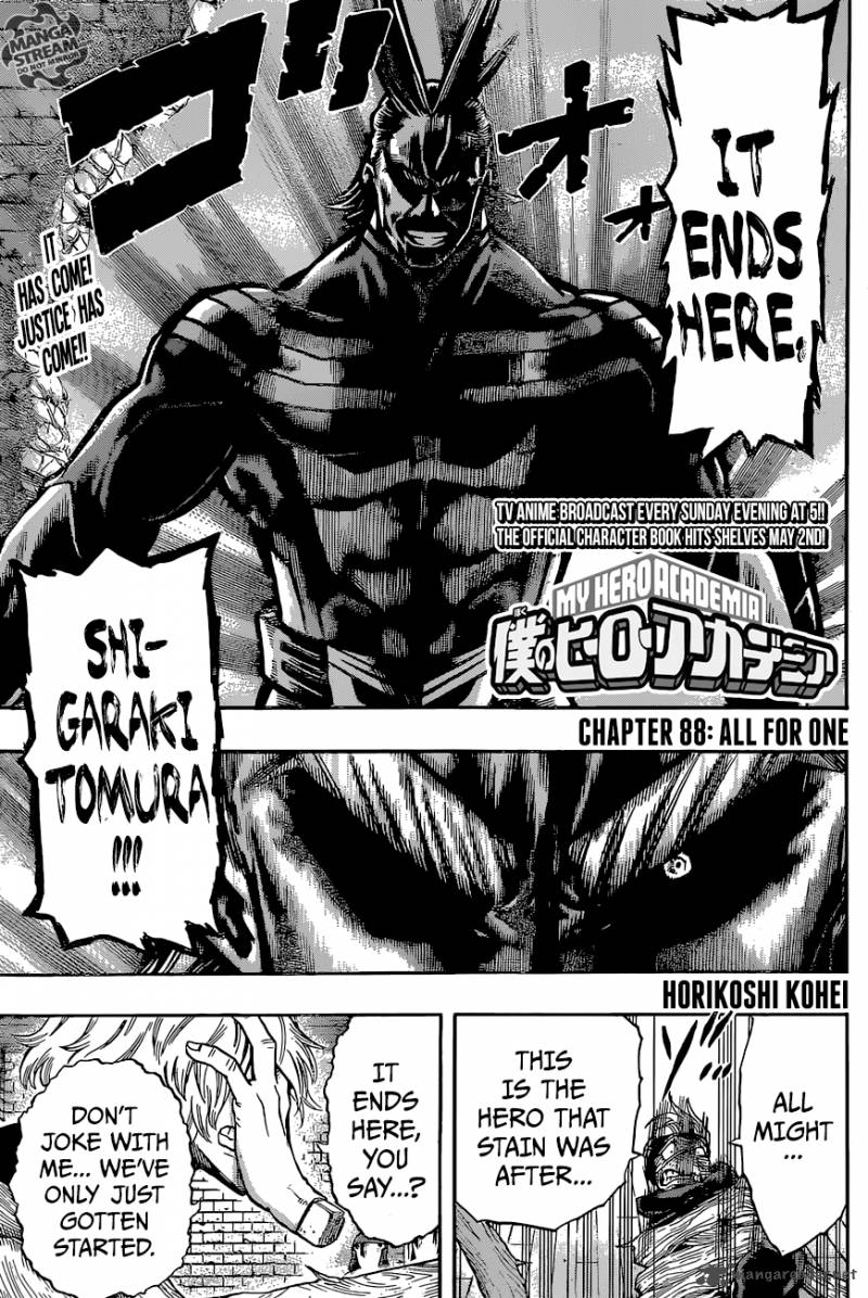 Read MY HERO ACADEMIA EN Manga Online