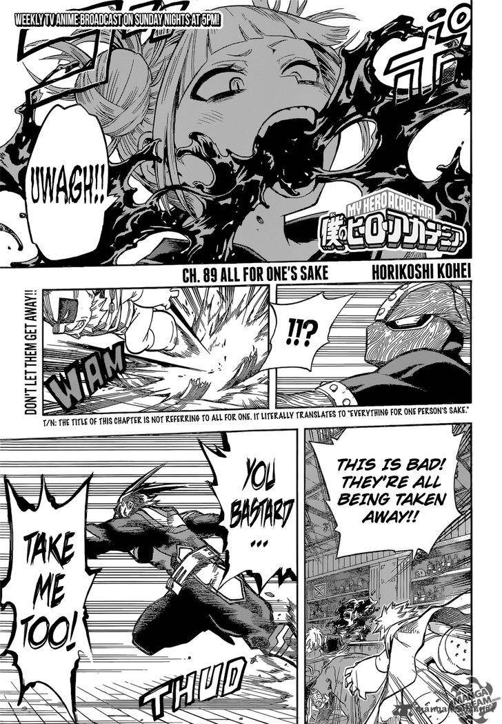 Read MY HERO ACADEMIA EN Manga Online