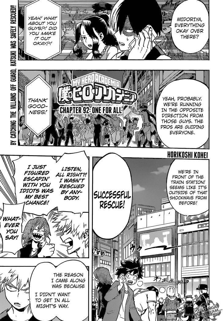 Read MY HERO ACADEMIA EN Manga Online