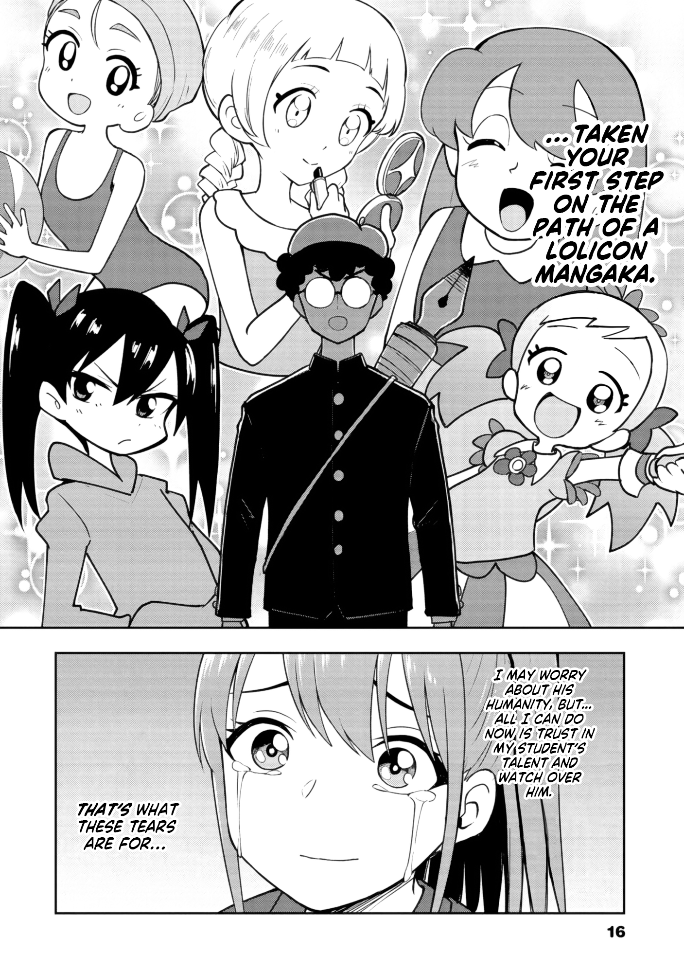 Read Mousou Sensei EN Manga Online