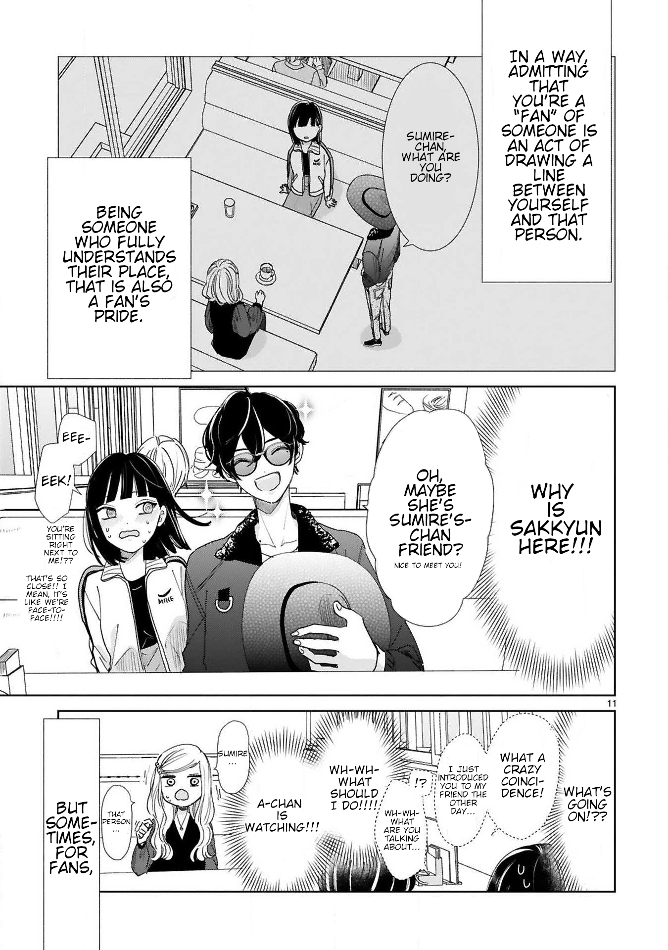 Read My Idol Came to My House! EN Manga Online