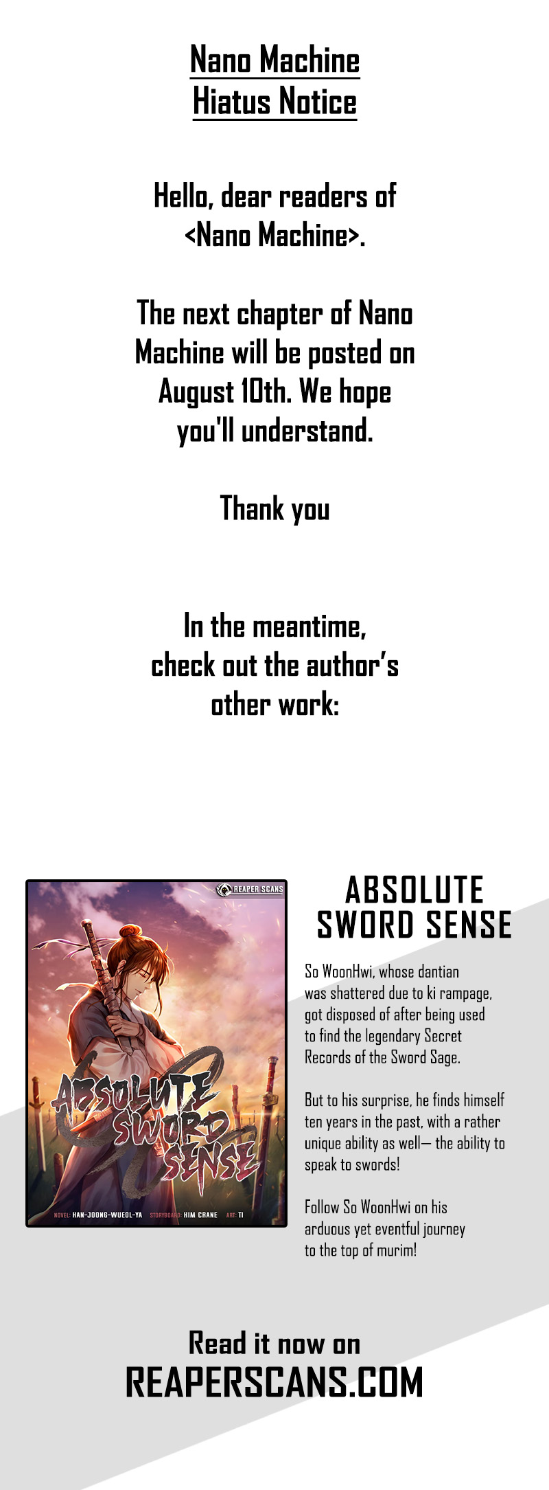 Read Nano Machine EN Manga Online