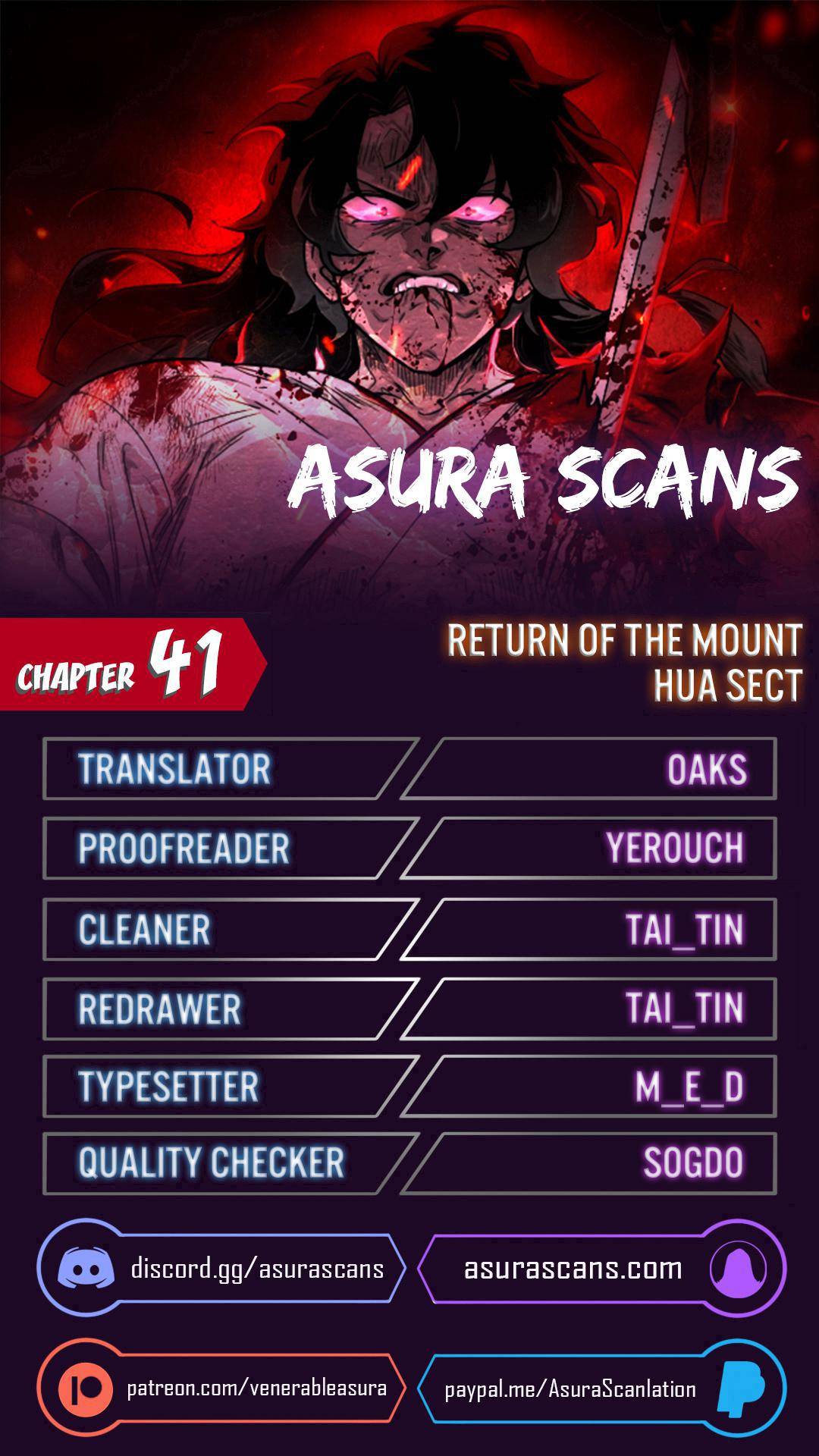 Read Return Of The Mount Hua Sect EN Manga Online