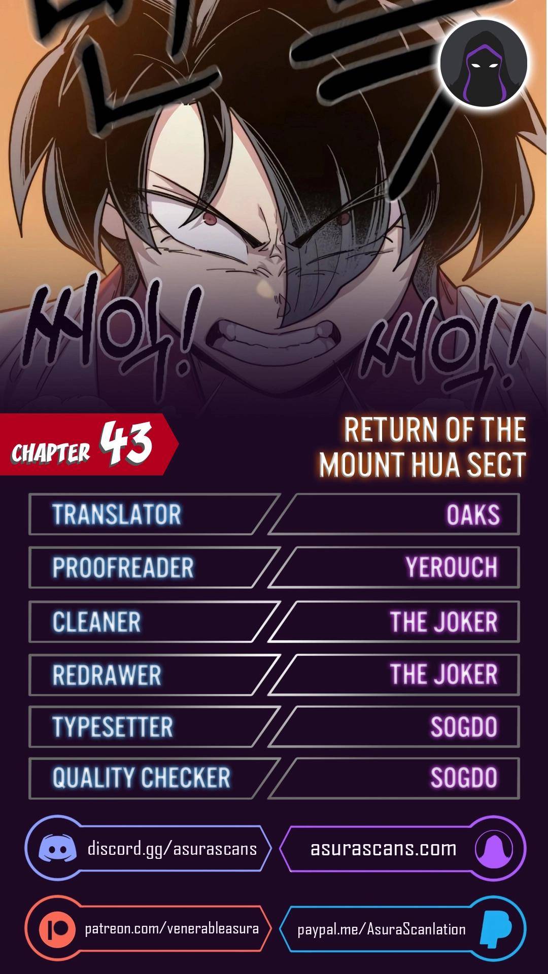 Read Return Of The Mount Hua Sect EN Manga Online