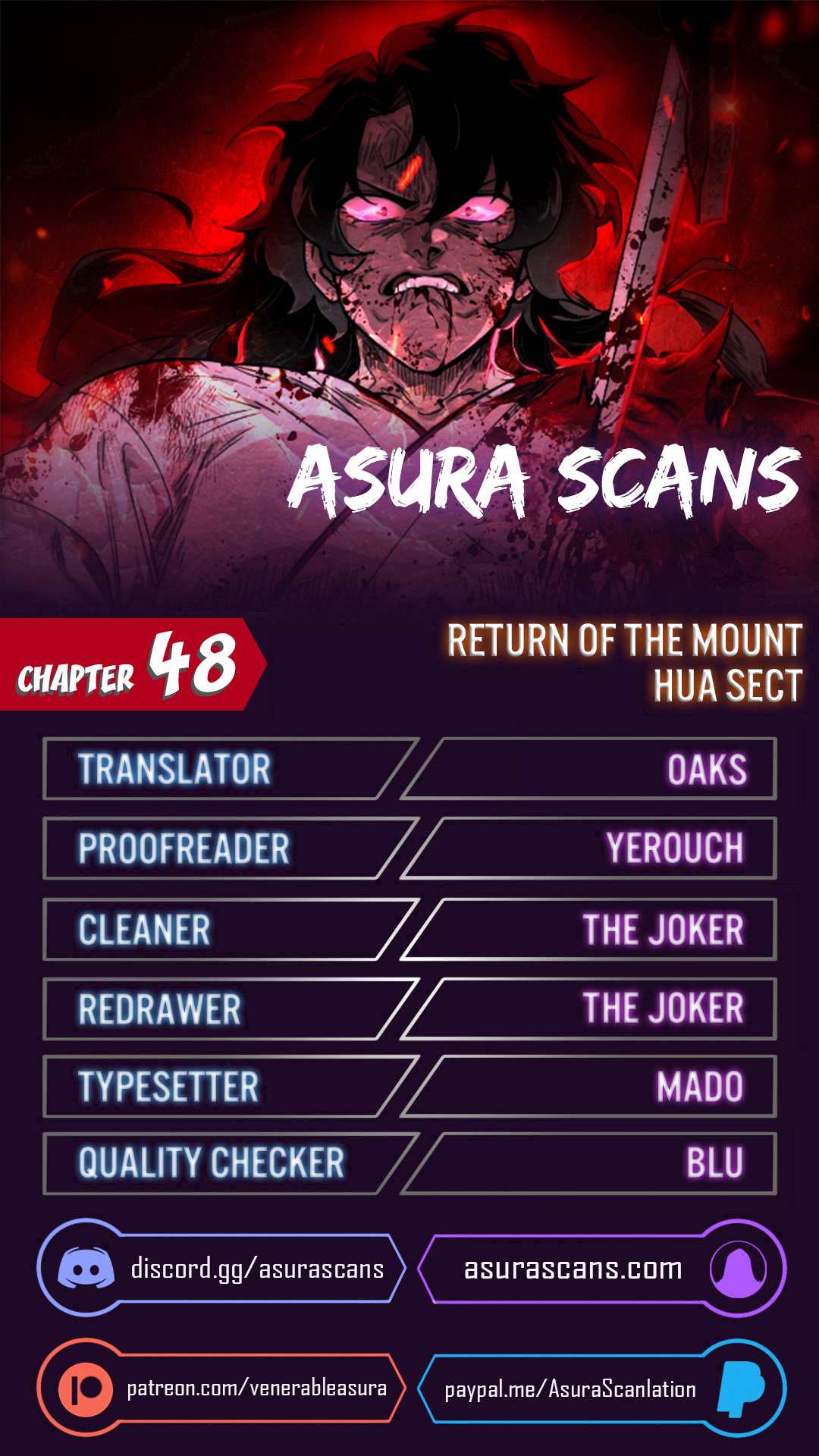 Read Return Of The Mount Hua Sect EN Manga Online