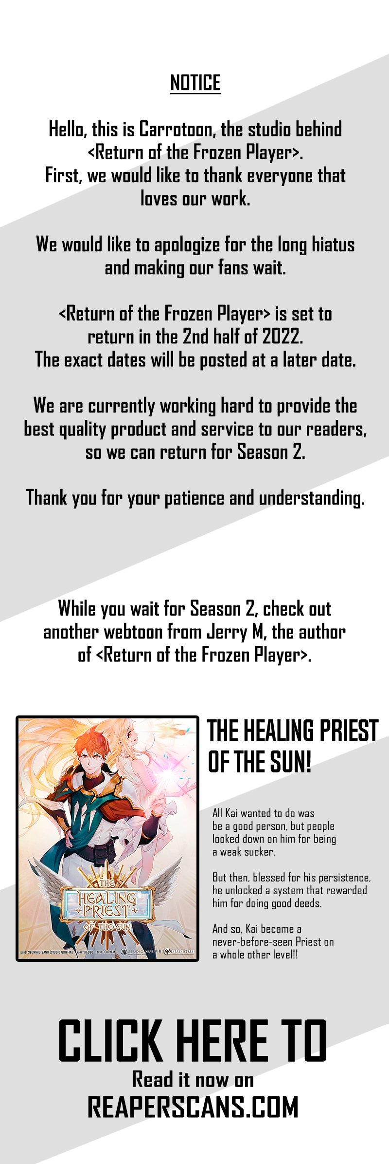 Read The Frozen Player Returns EN Manga Online