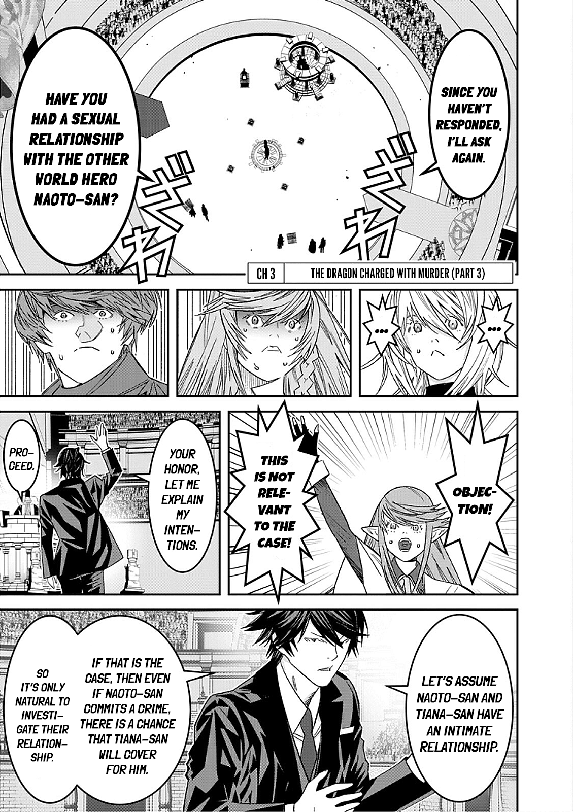 Read The Lawyer Can't Choose the World He Protects EN Manga Online