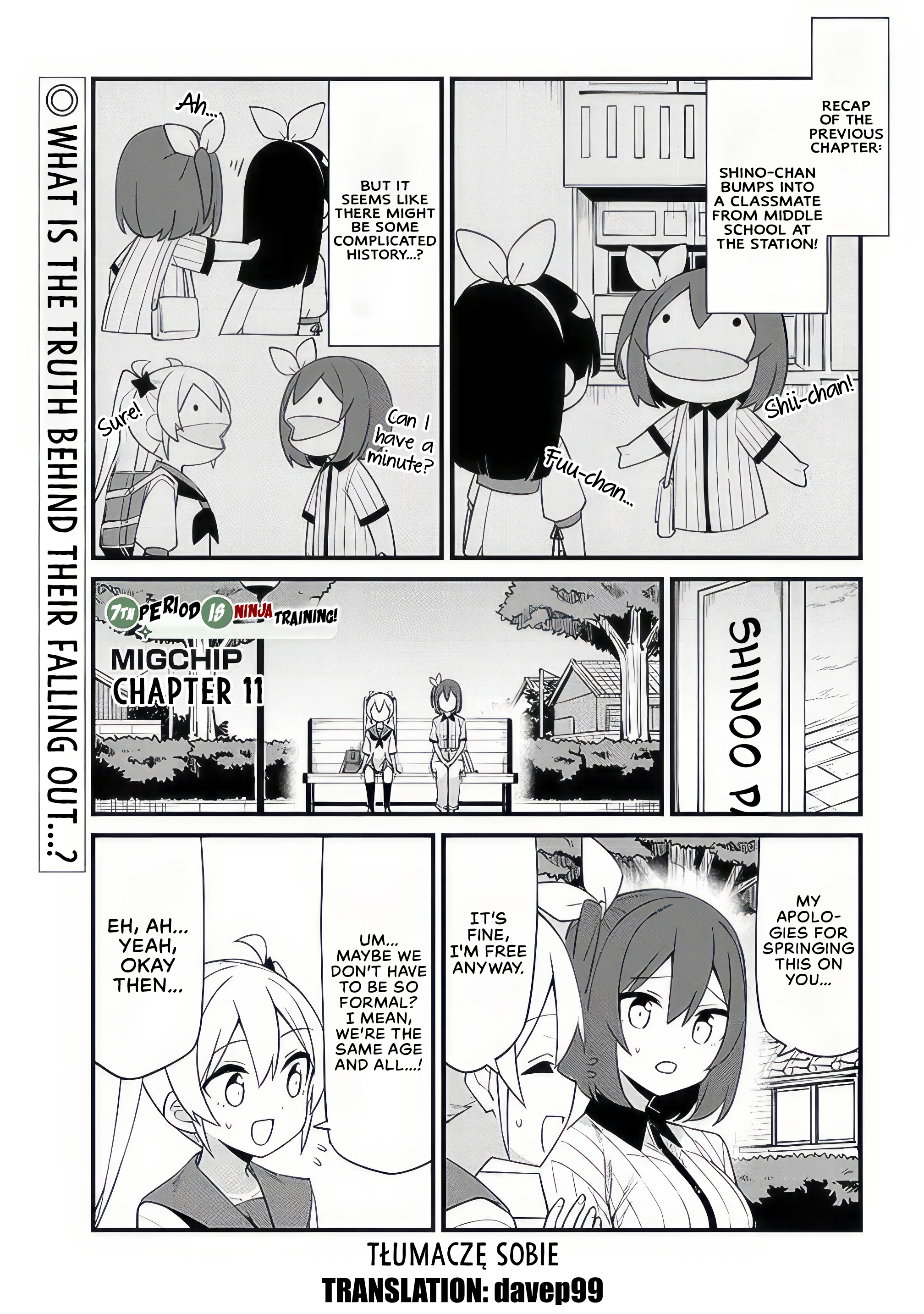 Read The Seventh Period is Ninja Training! EN Manga Online