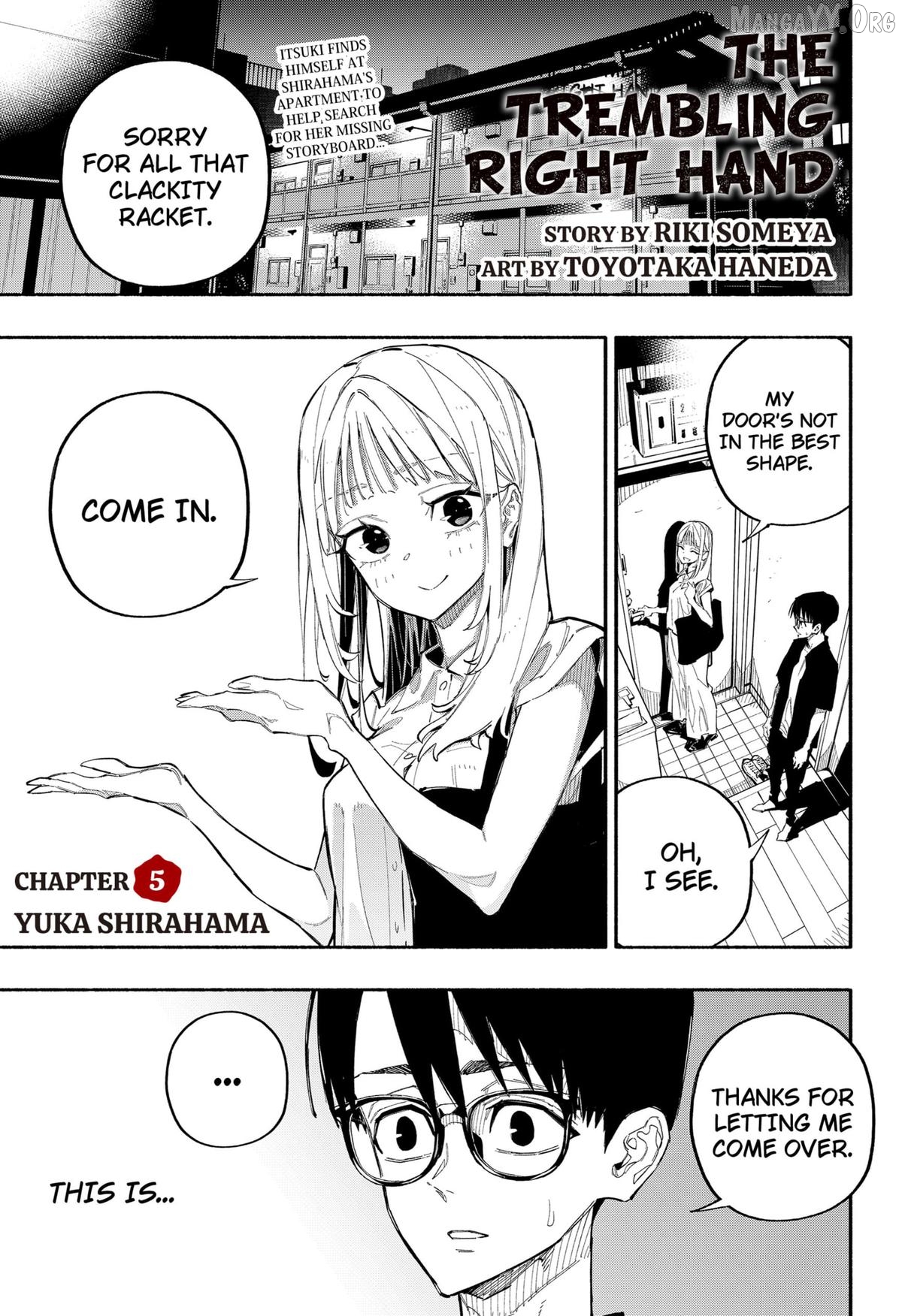 Read The Trembling Right Hand EN Manga Online