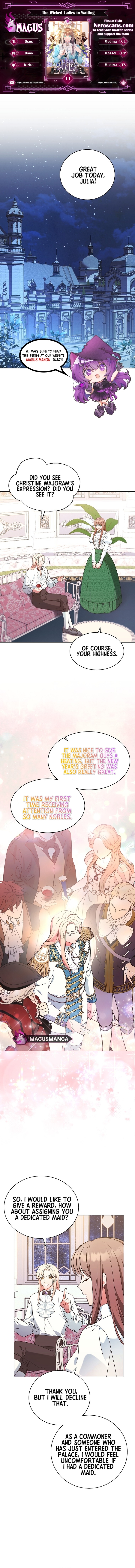 Read The Wicked Ladies-in-Waiting EN Manga Online