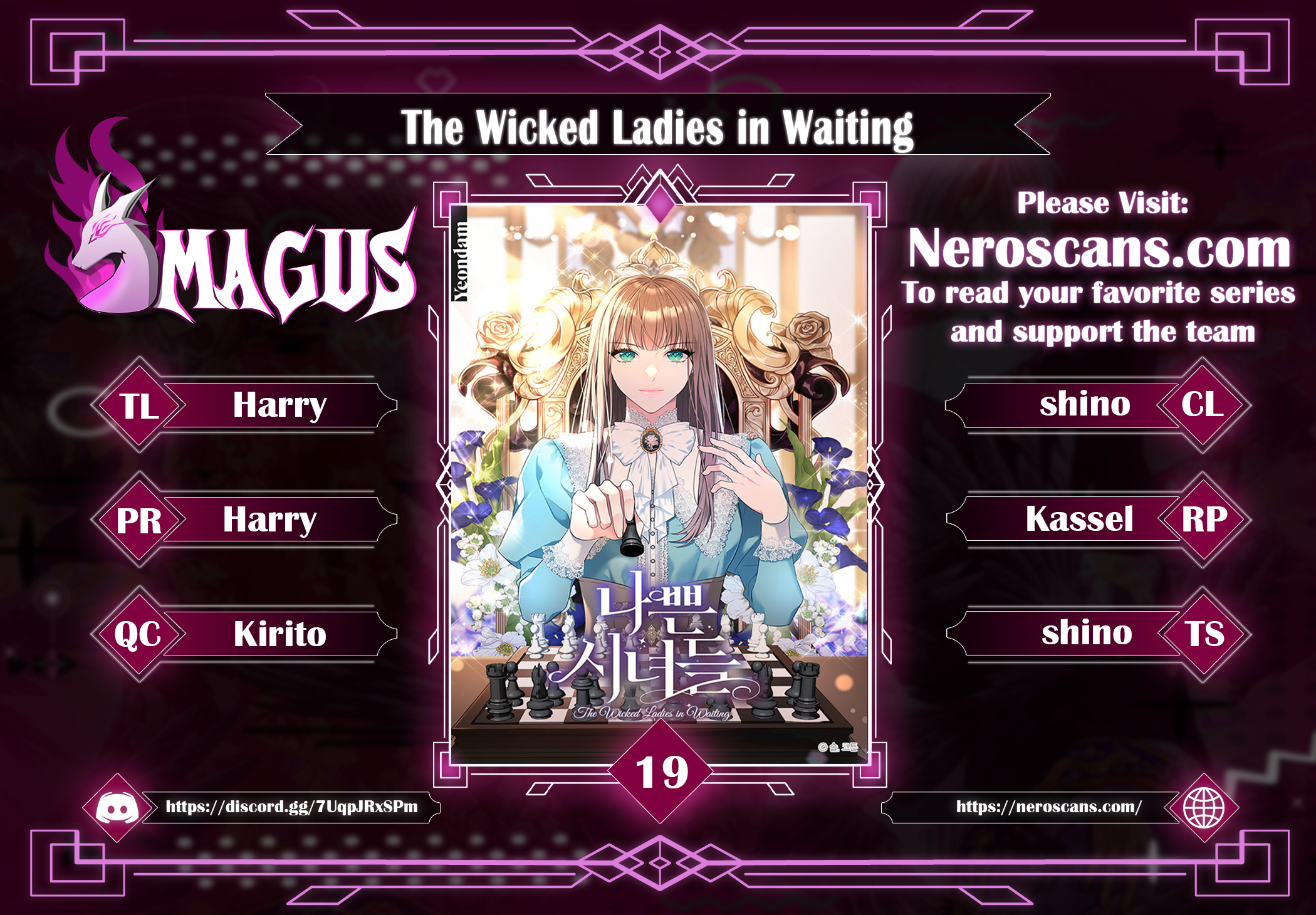 Read The Wicked Ladies-in-Waiting EN Manga Online