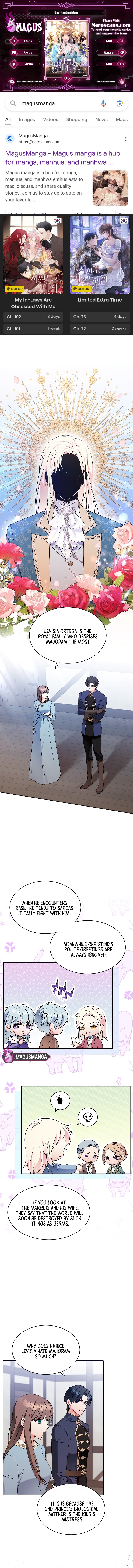 Read The Wicked Ladies-in-Waiting EN Manga Online