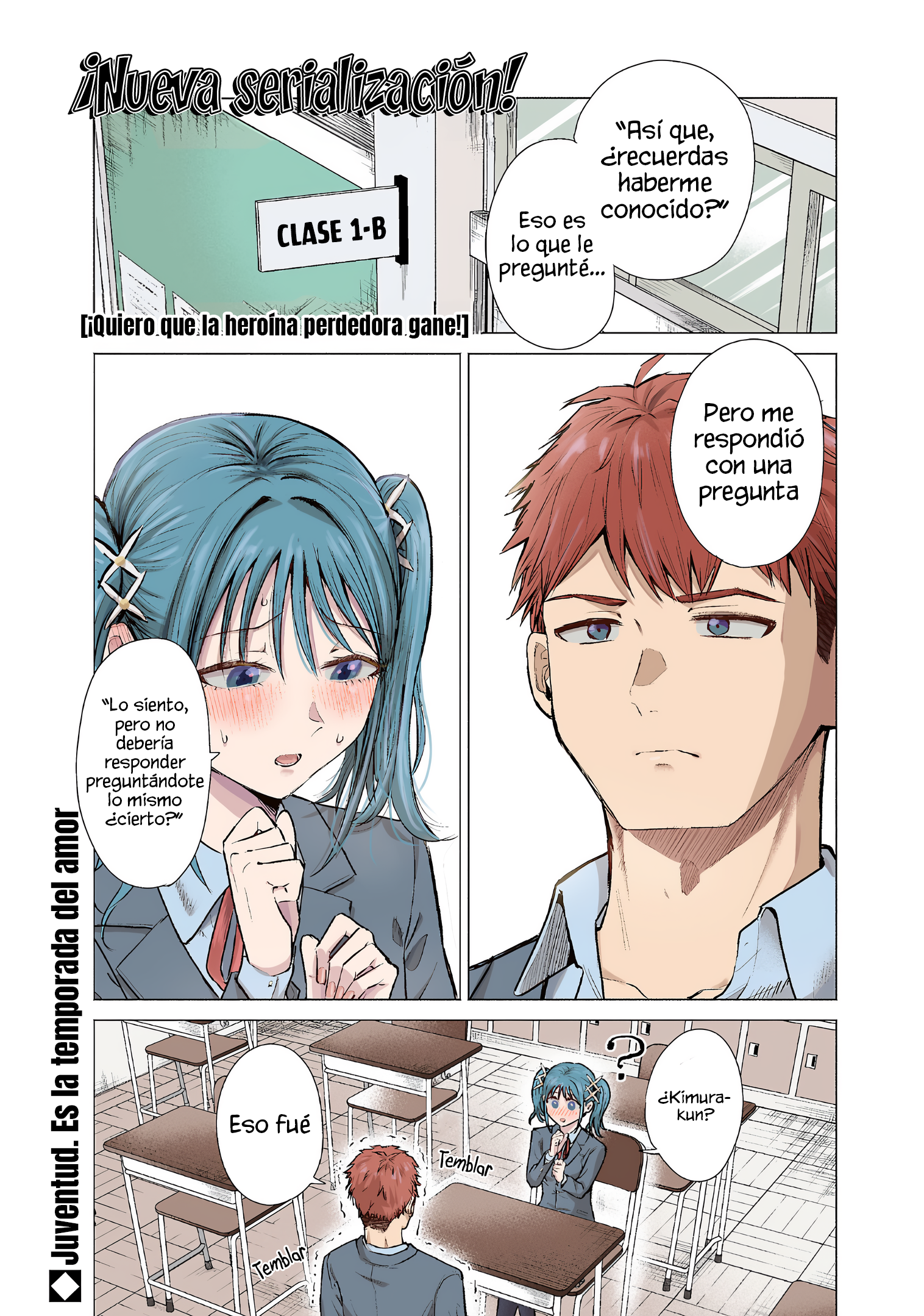 Read ¡Quiero que la heroína perdedora gane! ES Manga Online