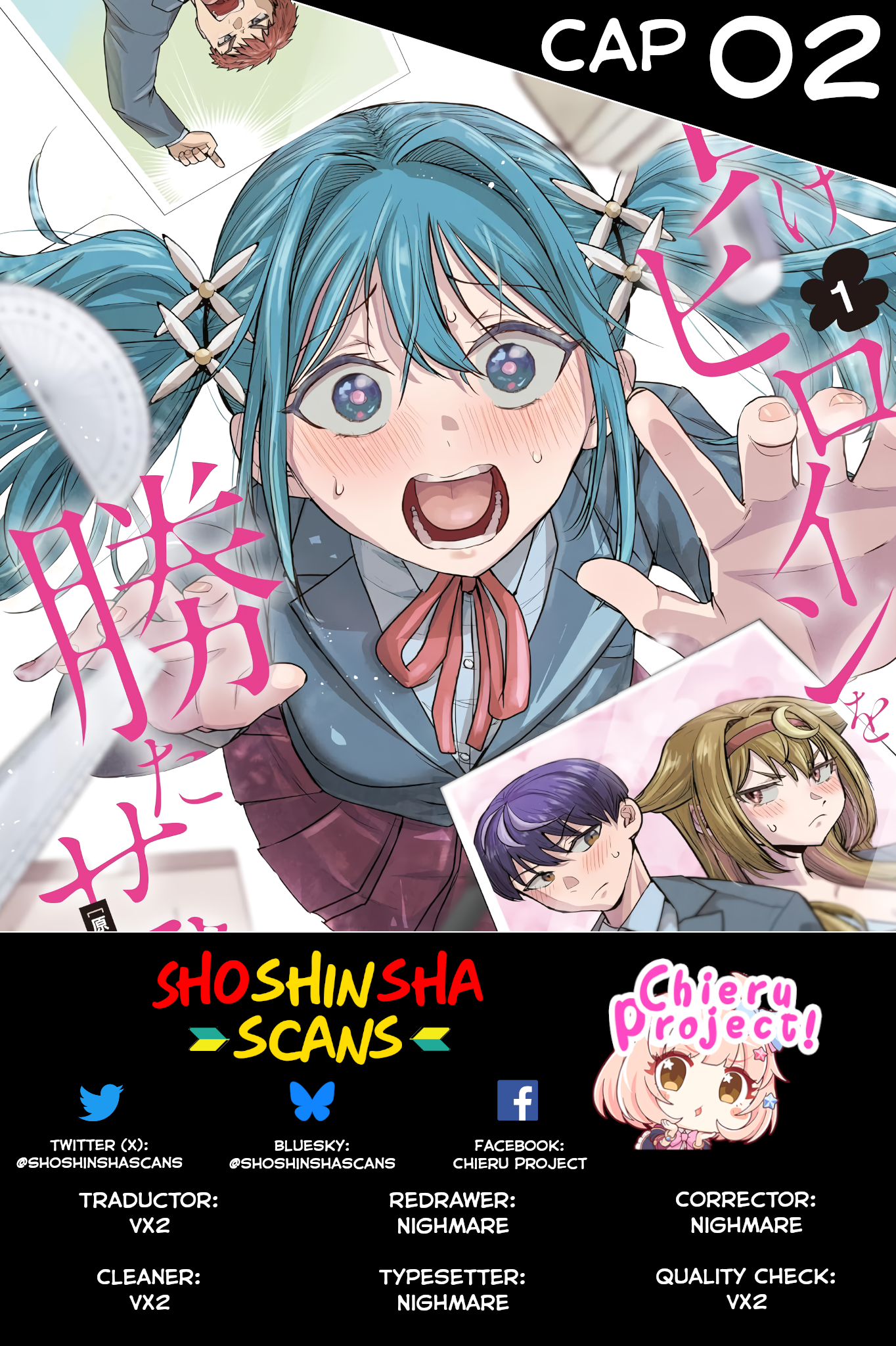 Read ¡Quiero que la heroína perdedora gane! ES Manga Online