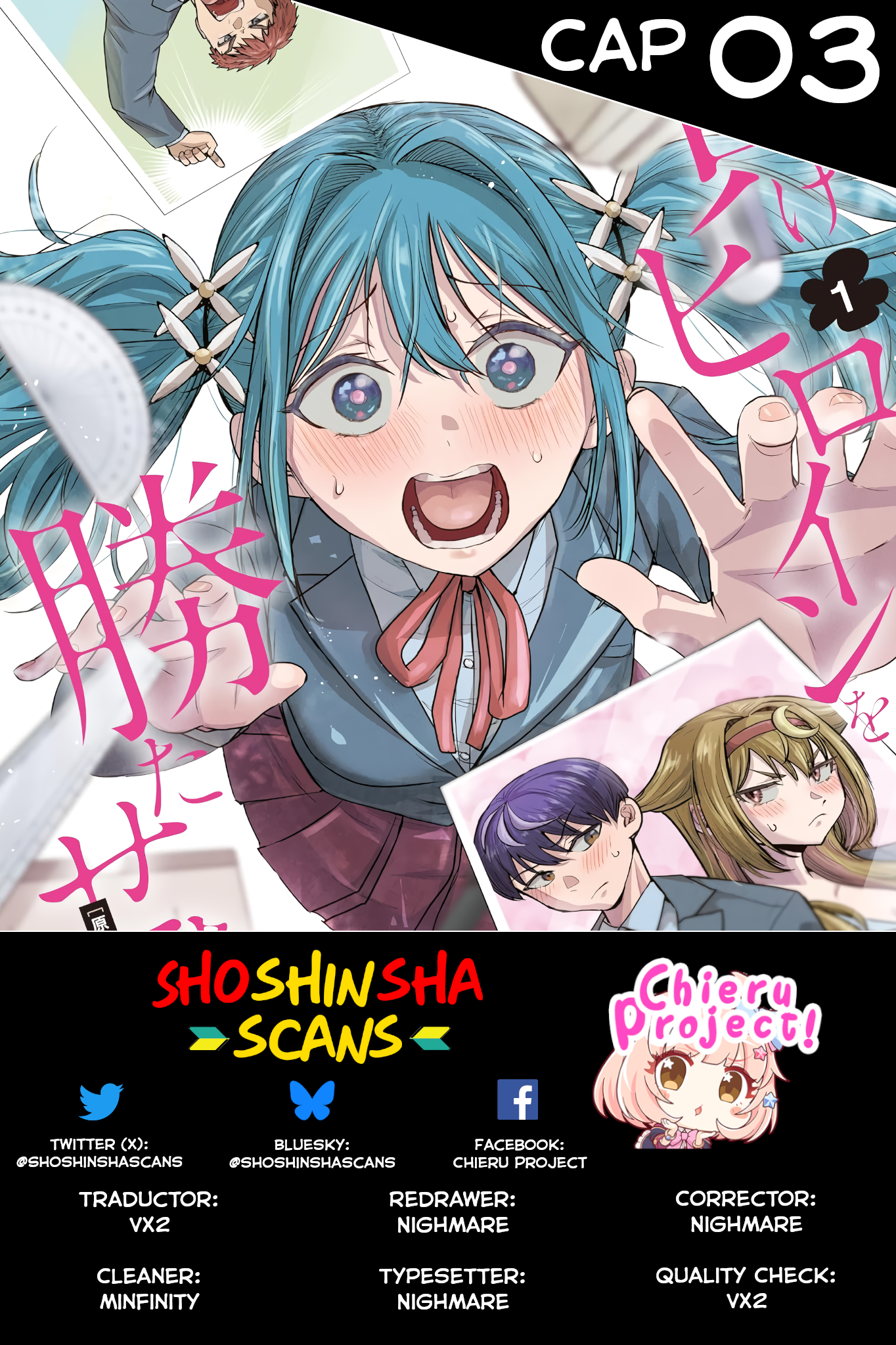 Read ¡Quiero que la heroína perdedora gane! ES Manga Online