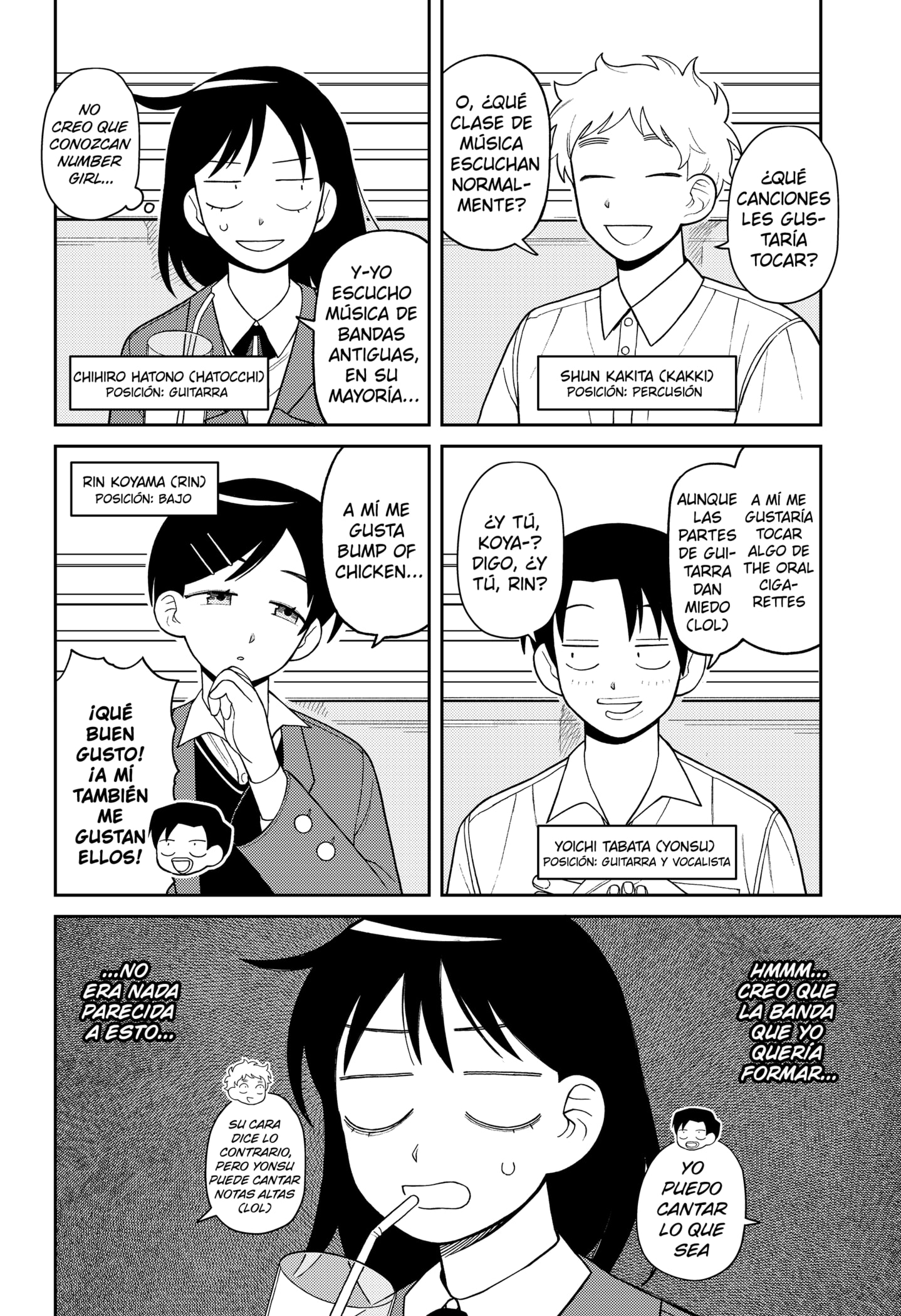 Read Girl Meets Rock! ES Manga Online