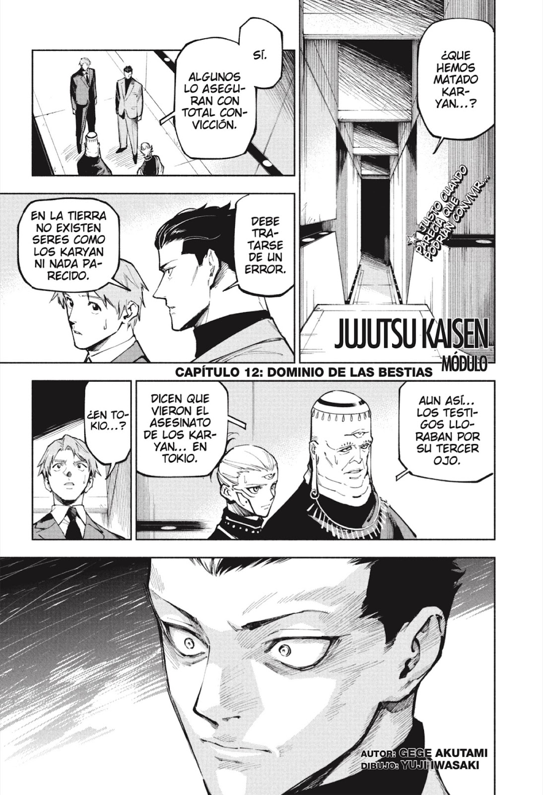 Read Jujutsu Kaisen Modulo ES Manga Online