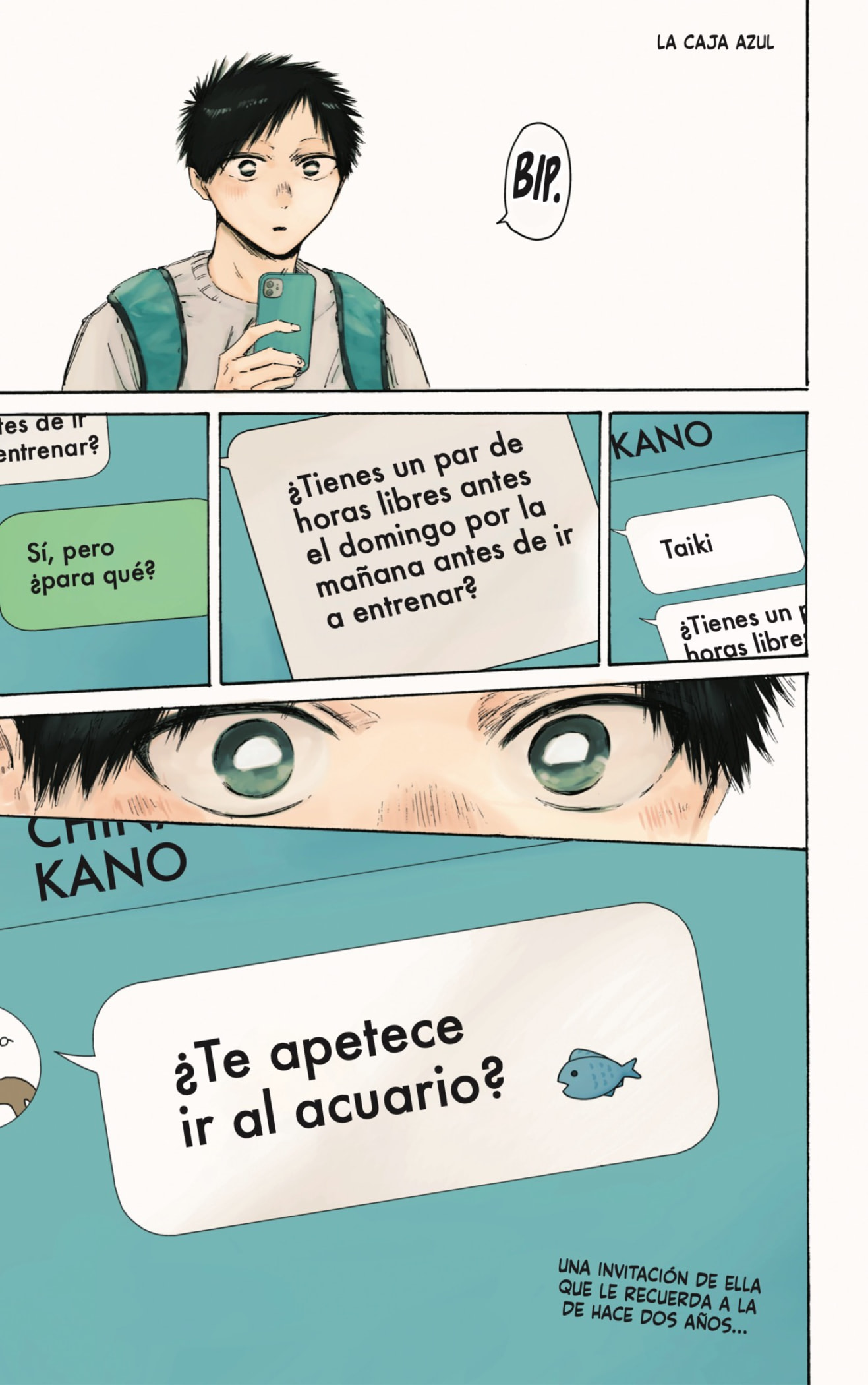 Read La caja azul ES Manga Online