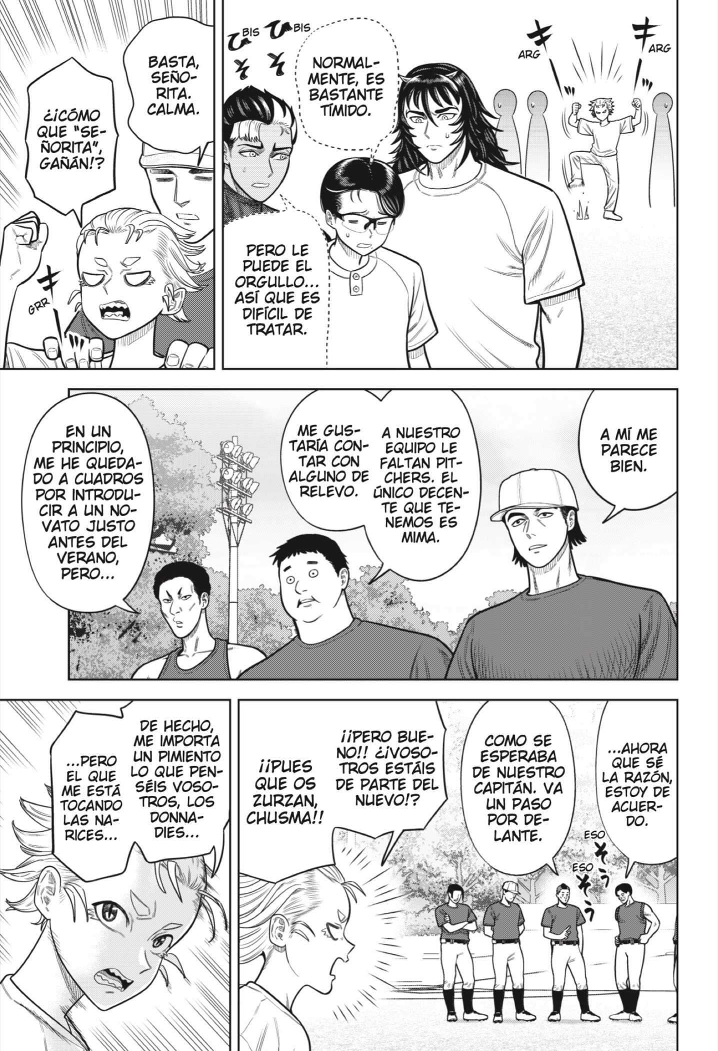 Read Strikeout Pitch ES Manga Online