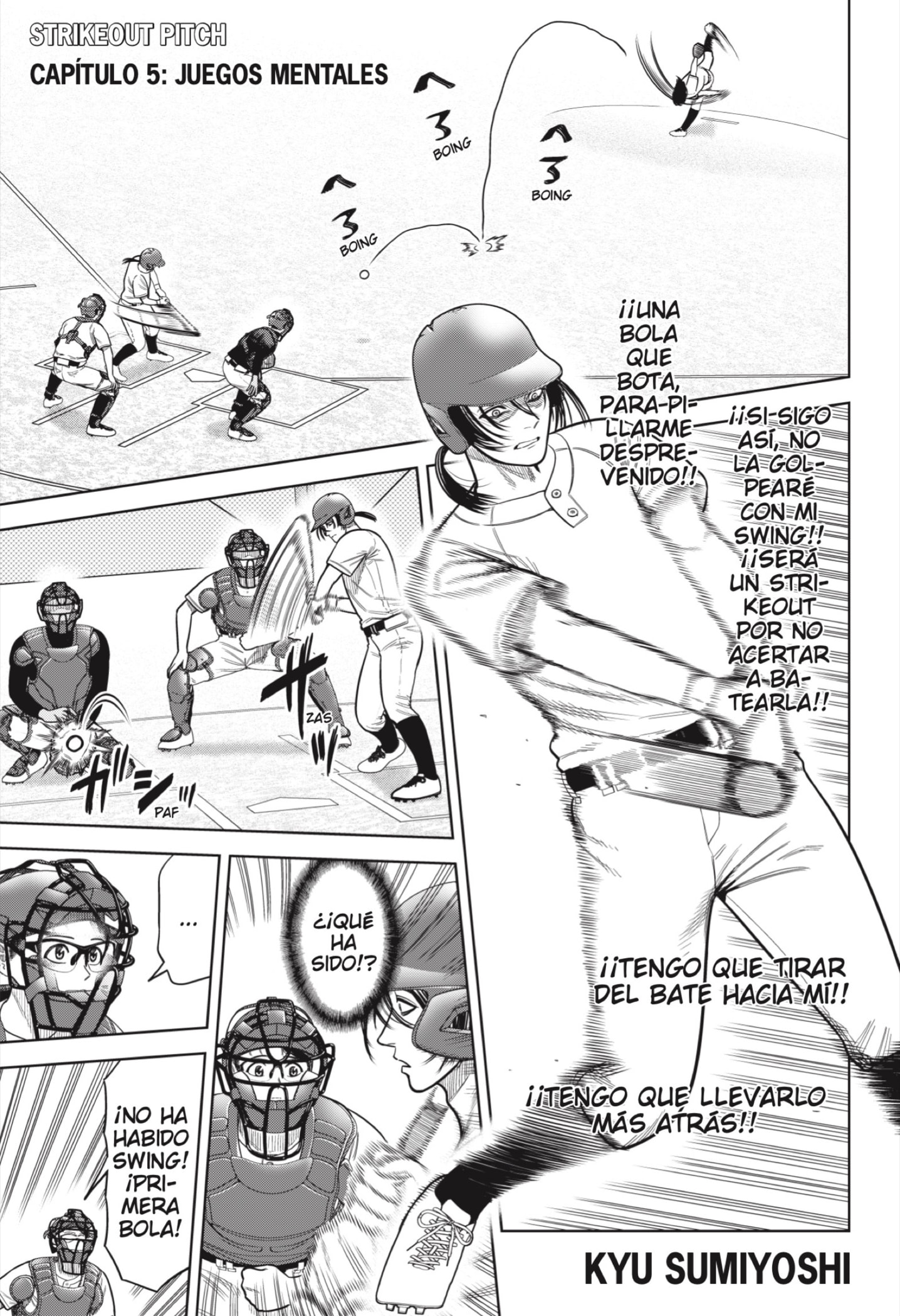 Read Strikeout Pitch ES Manga Online