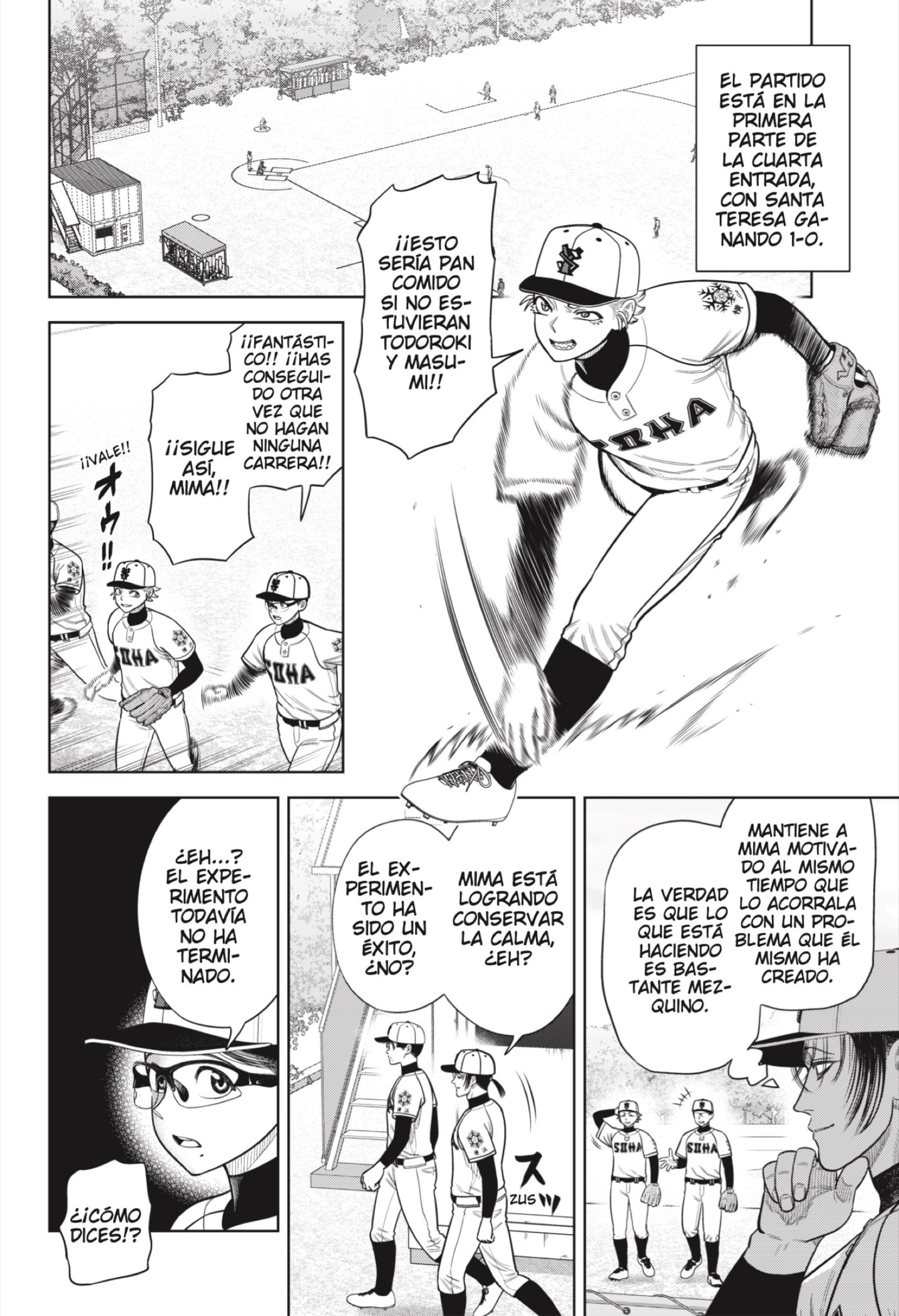Read Strikeout Pitch ES Manga Online