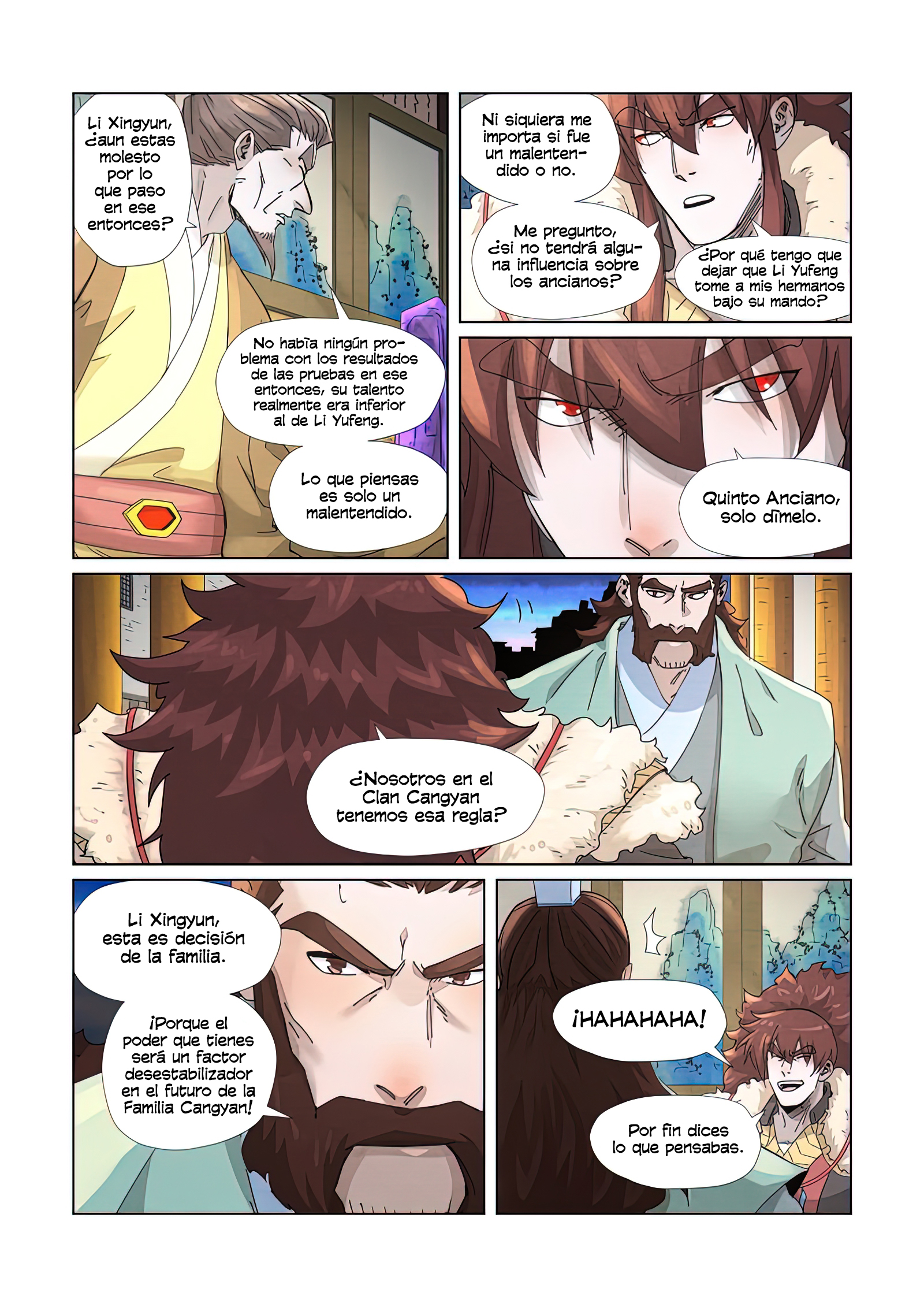 Read Tales of Demons and Gods ES Manga Online