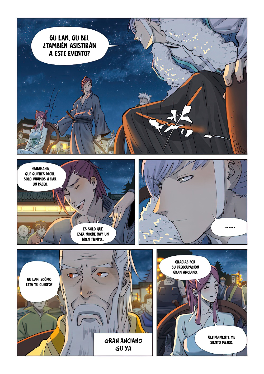Read Tales of Demons and Gods ES Manga Online