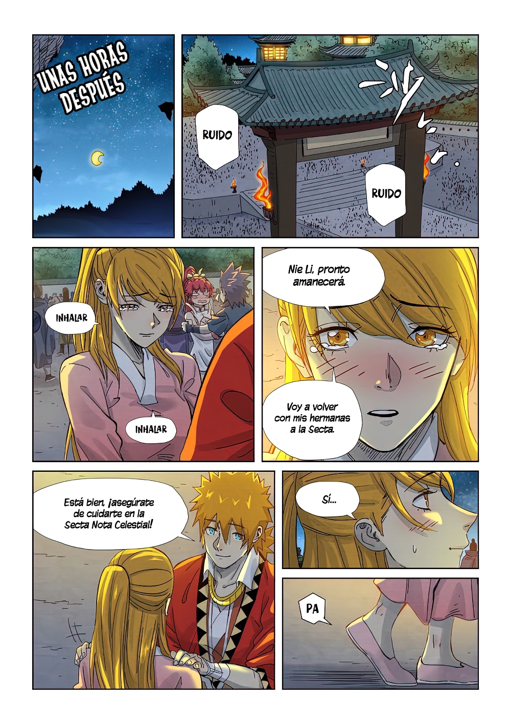 Read Tales of Demons and Gods ES Manga Online