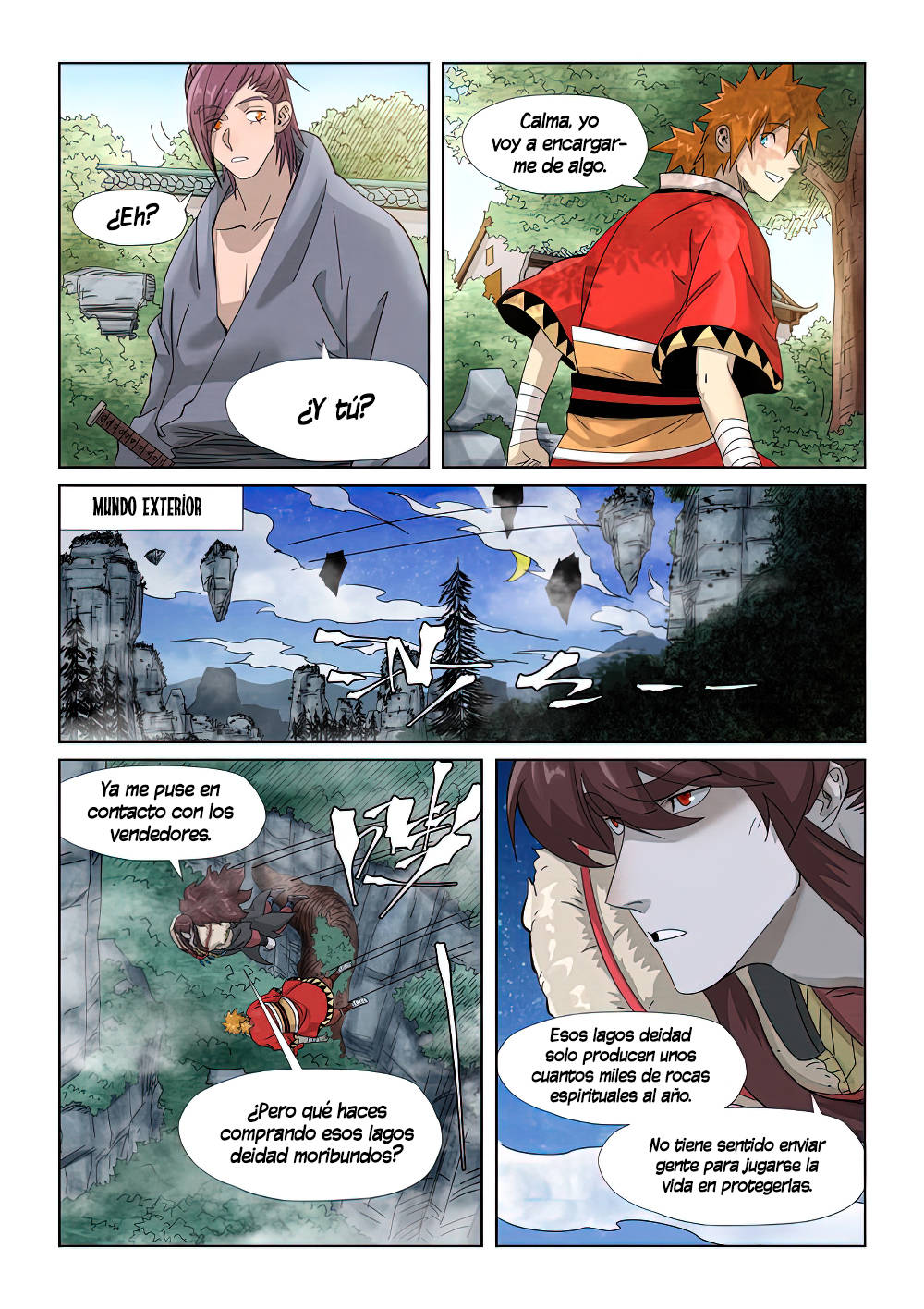 Read Tales of Demons and Gods ES Manga Online