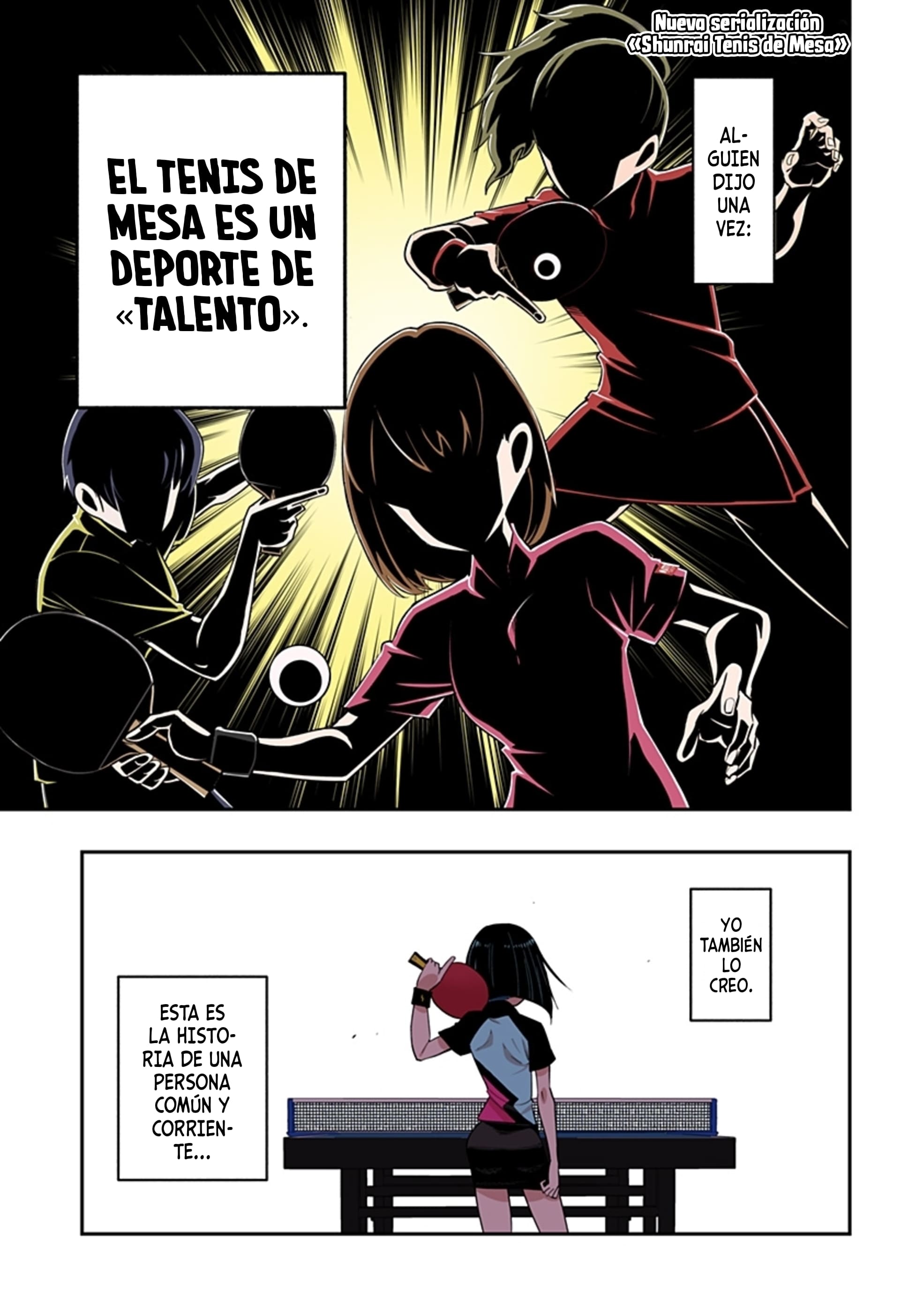 Read Tenis de mesa Shunrai ES Manga Online