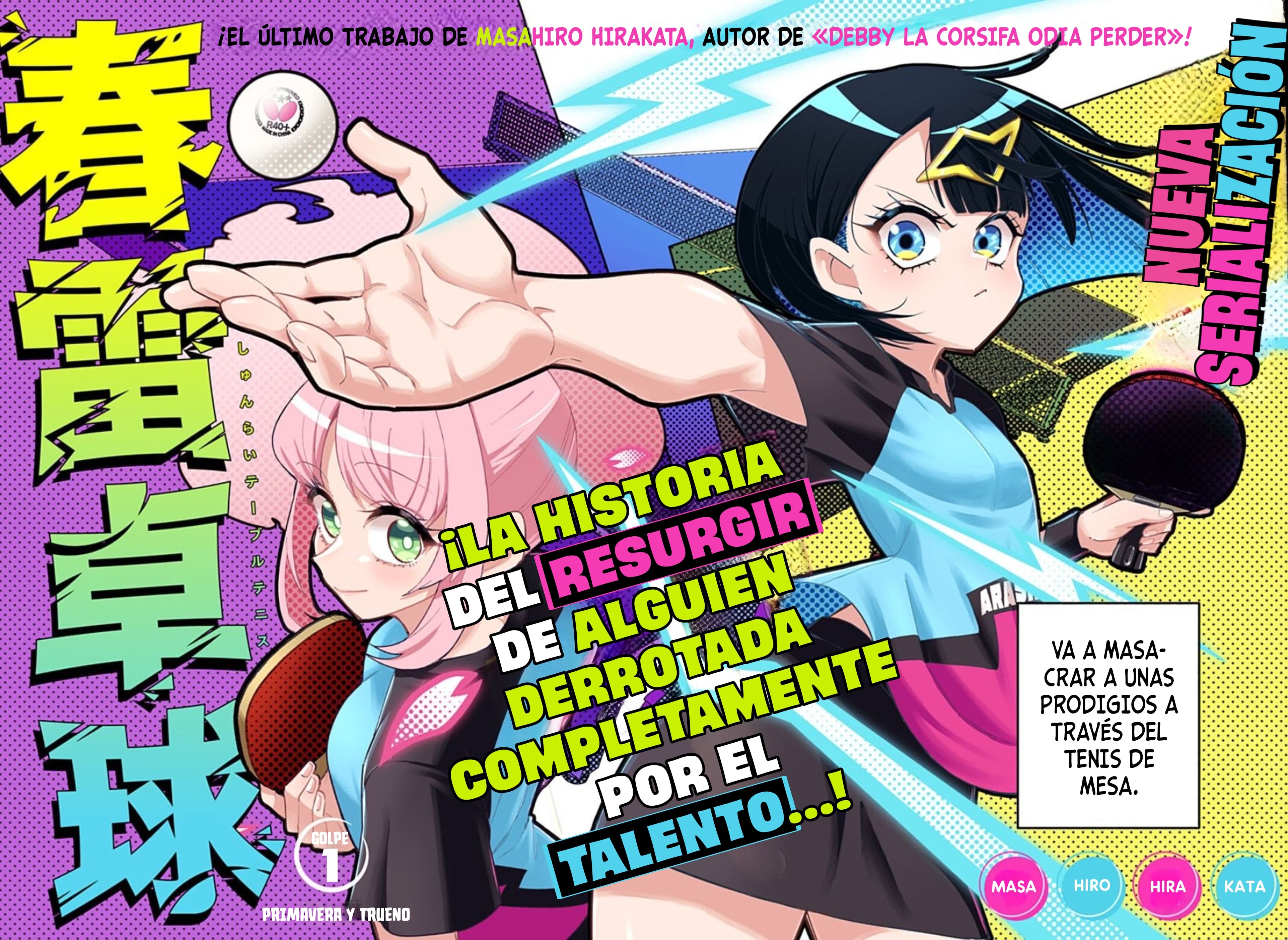 Read Tenis de mesa Shunrai ES Manga Online