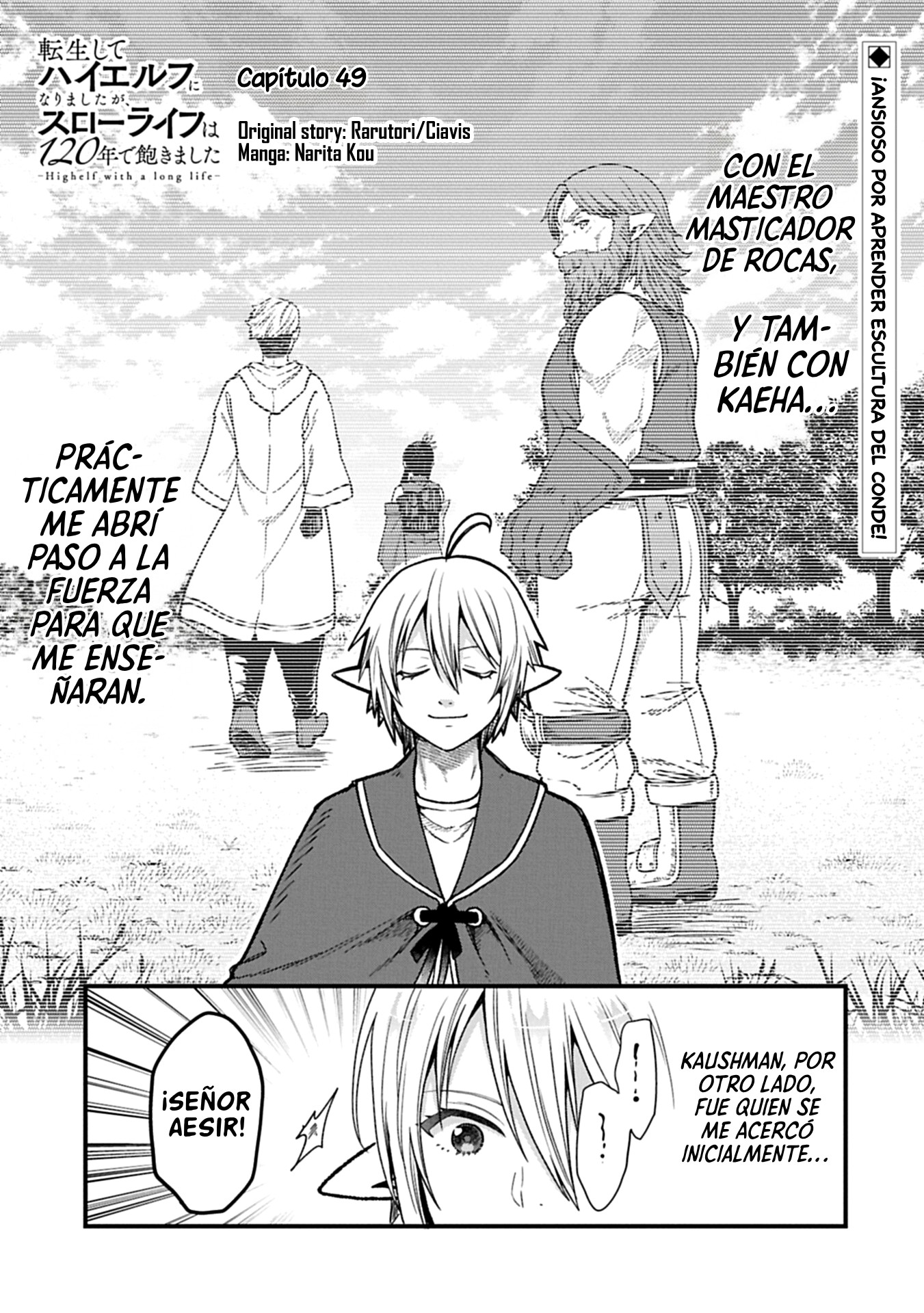 Read Tensei Shite High Elf ni Narimashitaga, Slow Life wa 120-nen de Akimashita - Highelf with a Long Life ES Manga Online