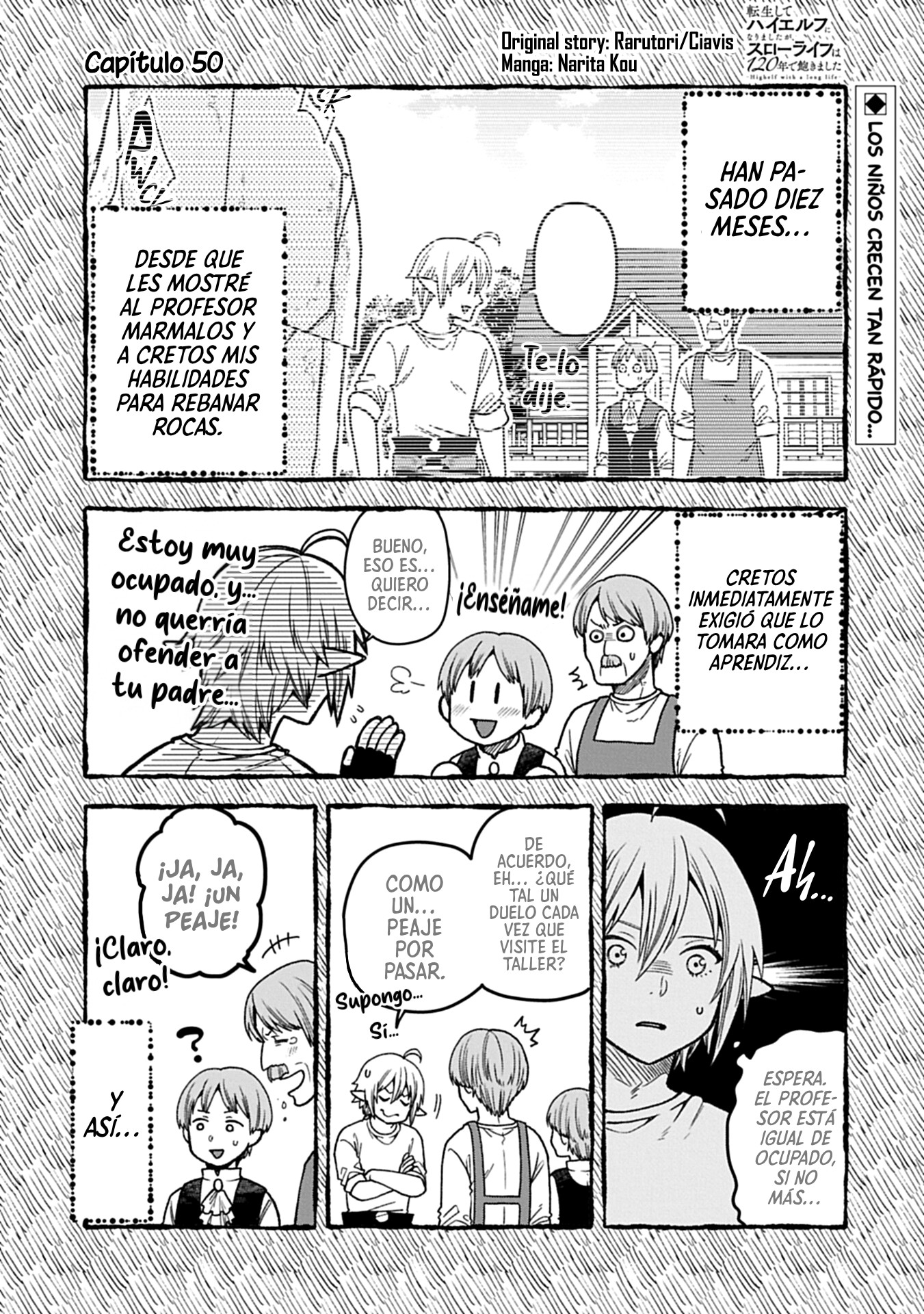 Read Tensei Shite High Elf ni Narimashitaga, Slow Life wa 120-nen de Akimashita - Highelf with a Long Life ES Manga Online
