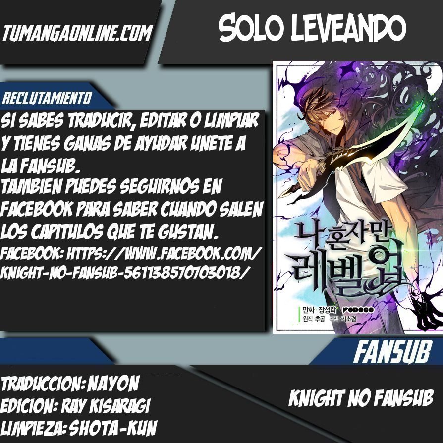 Read solo leveling ES Manga Online