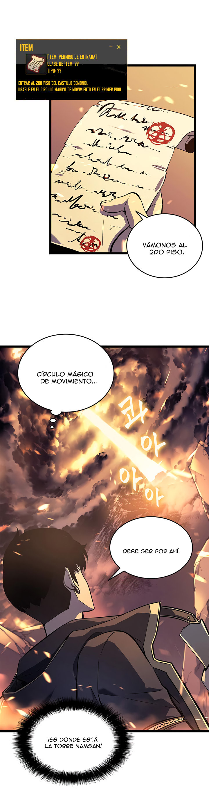 Read solo leveling ES Manga Online