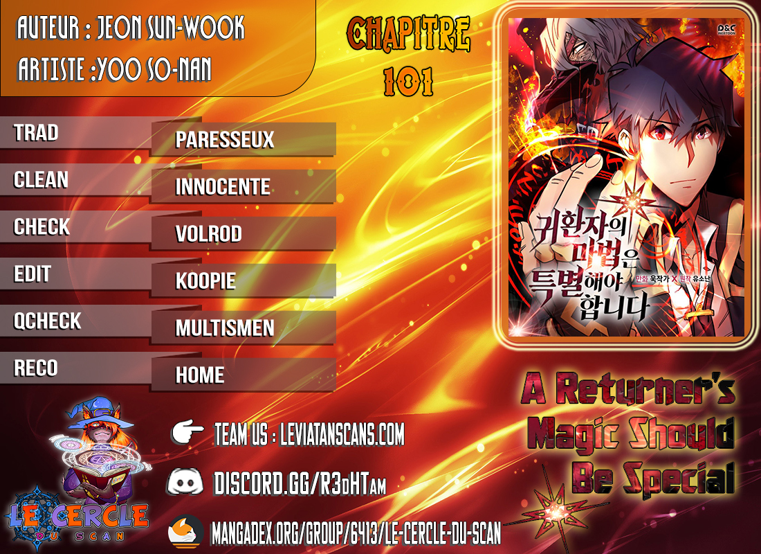 Read A Returner's Magic Should be Special FR Manga Online