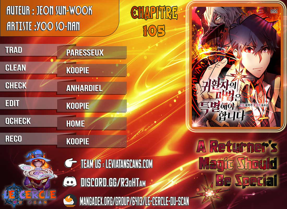 Read A Returner's Magic Should be Special FR Manga Online