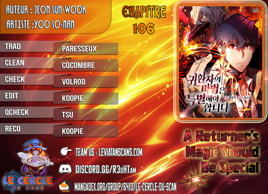 Read A Returner's Magic Should be Special FR Manga Online