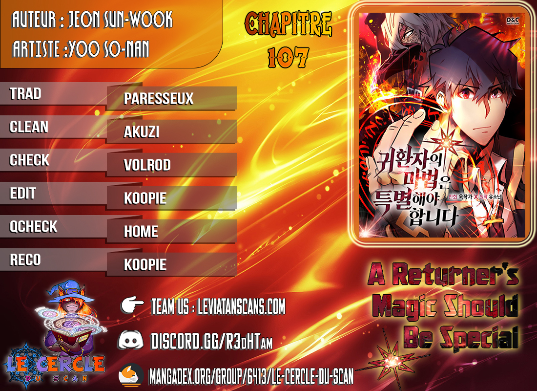 Read A Returner's Magic Should be Special FR Manga Online