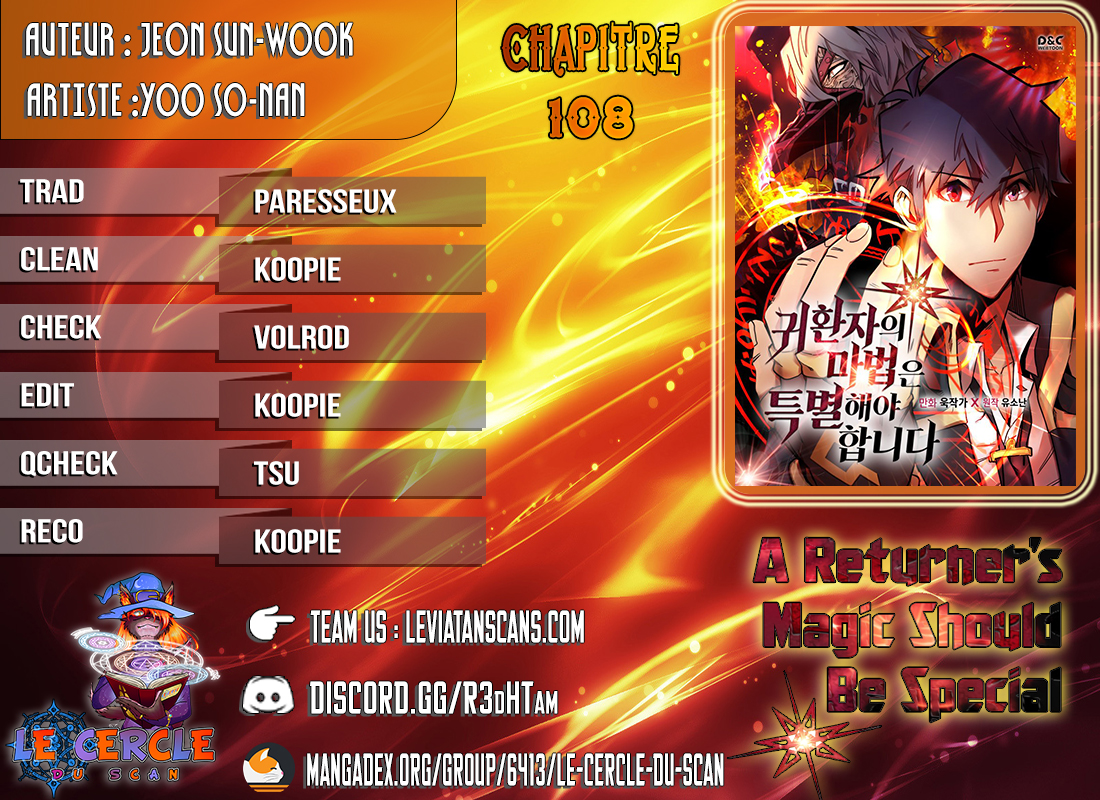 Read A Returner's Magic Should be Special FR Manga Online