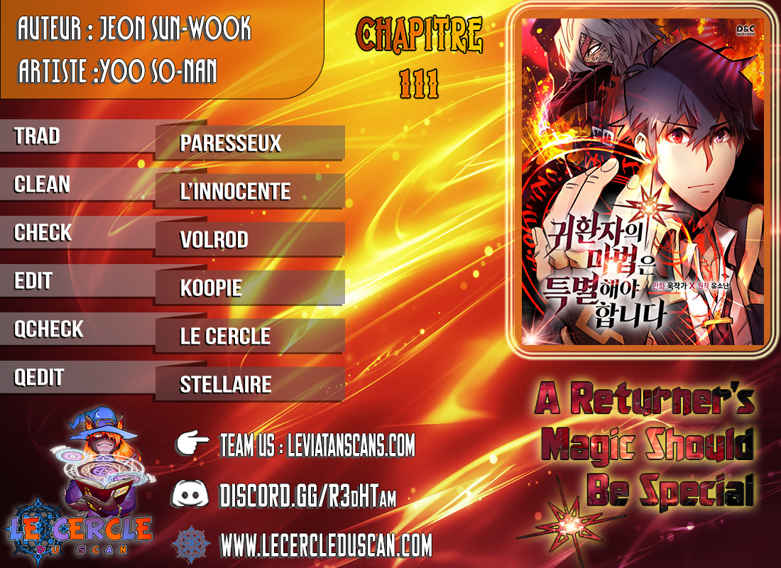 Read A Returner's Magic Should be Special FR Manga Online
