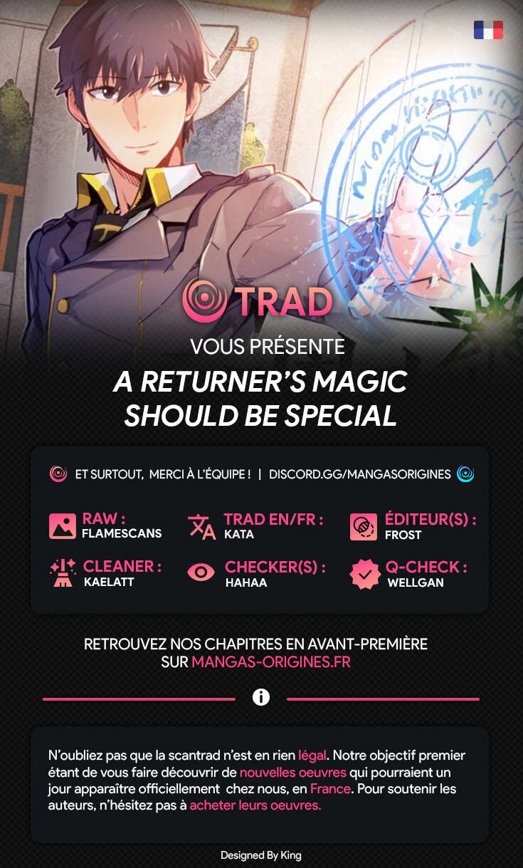 Read A Returner's Magic Should be Special FR Manga Online