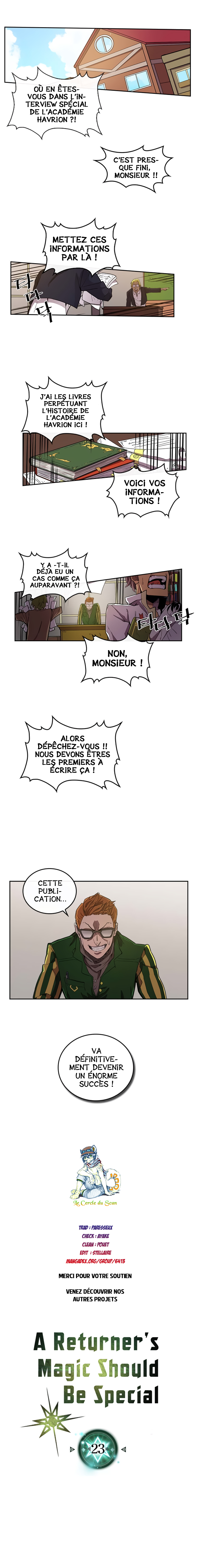 Read A Returner's Magic Should be Special FR Manga Online