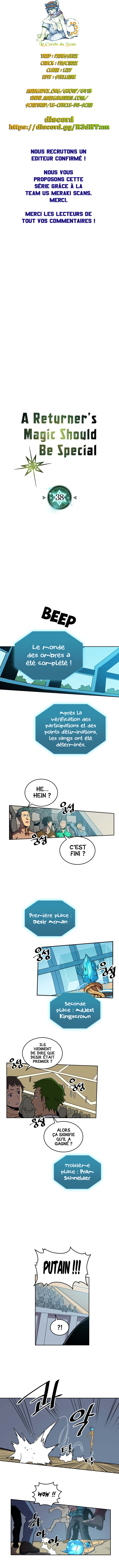 Read A Returner's Magic Should be Special FR Manga Online