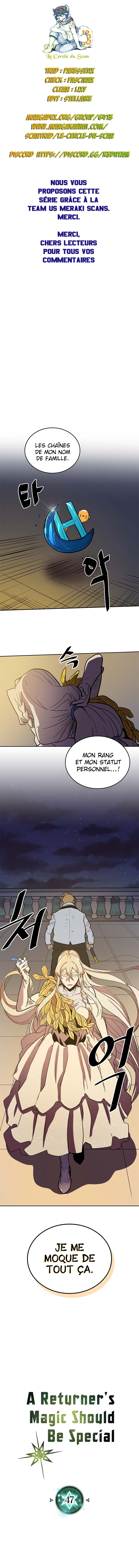 Read A Returner's Magic Should be Special FR Manga Online