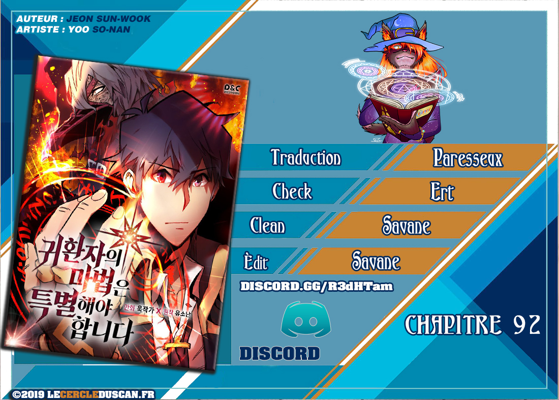 Read A Returner's Magic Should be Special FR Manga Online