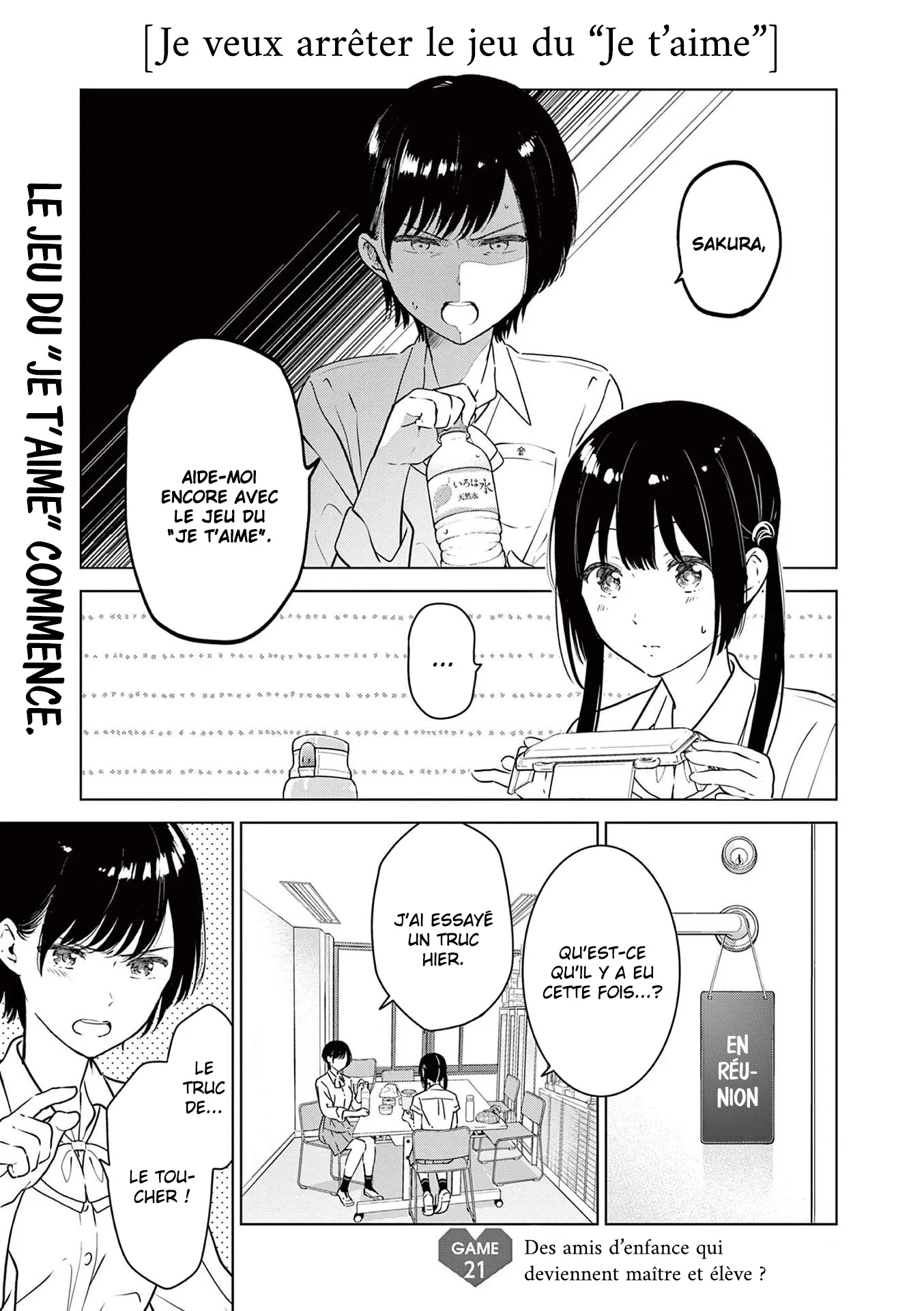 Read Aishiteru Game wo Owarasetai FR Manga Online