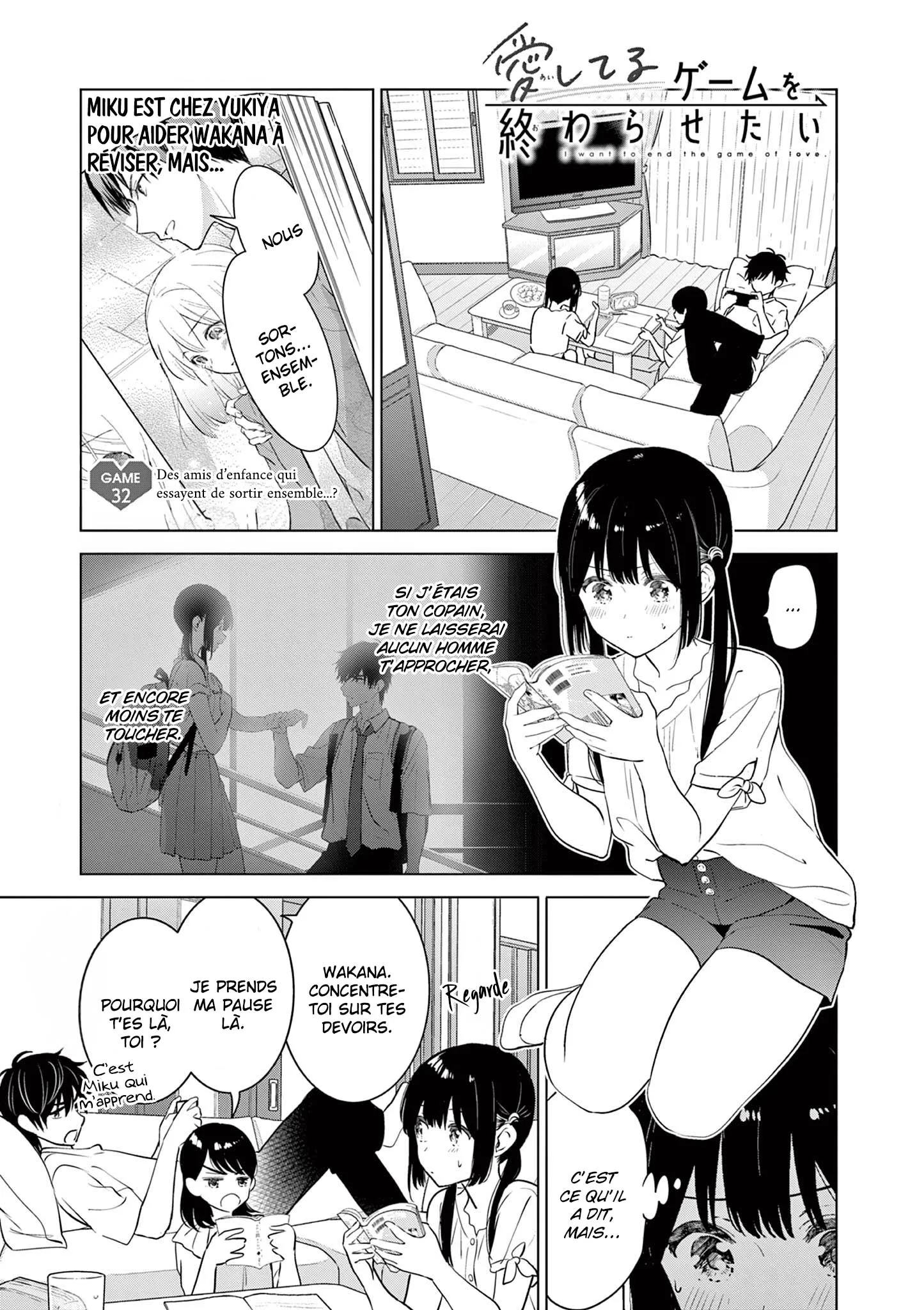 Read Aishiteru Game wo Owarasetai FR Manga Online