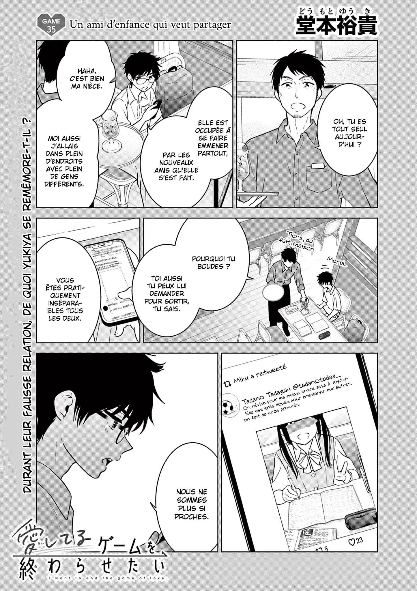 Read Aishiteru Game wo Owarasetai FR Manga Online
